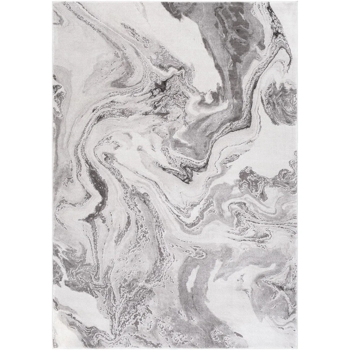 Livabliss Tibetan Modern Swirl Area Rug