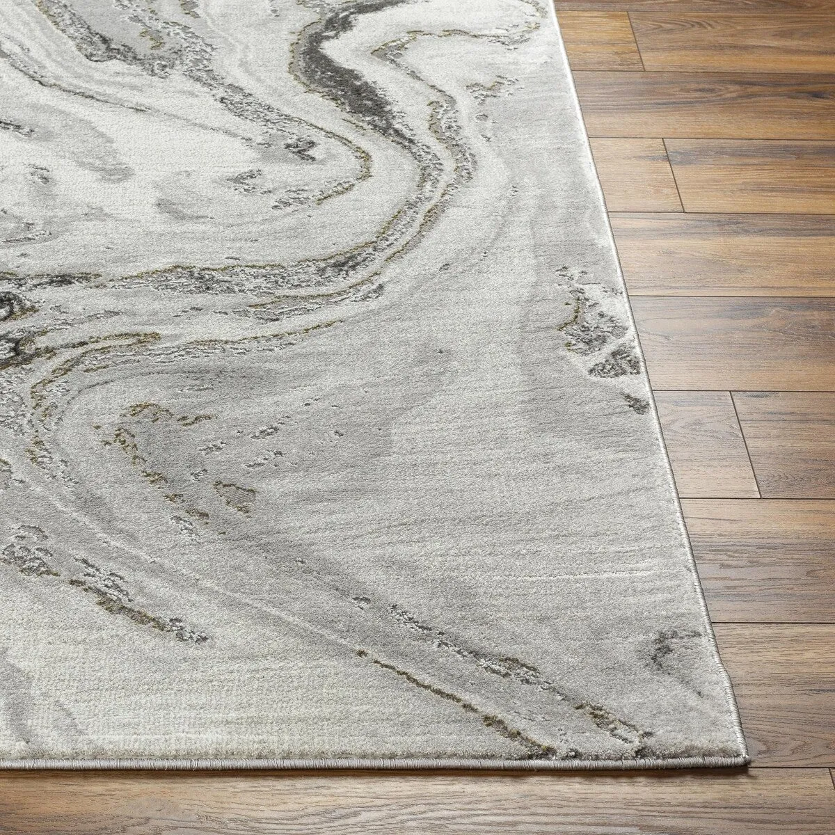 Livabliss Tibetan Modern Swirl Area Rug