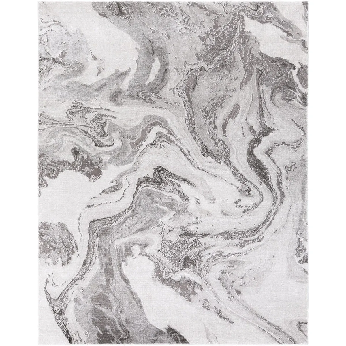 Livabliss Tibetan Modern Swirl Area Rug