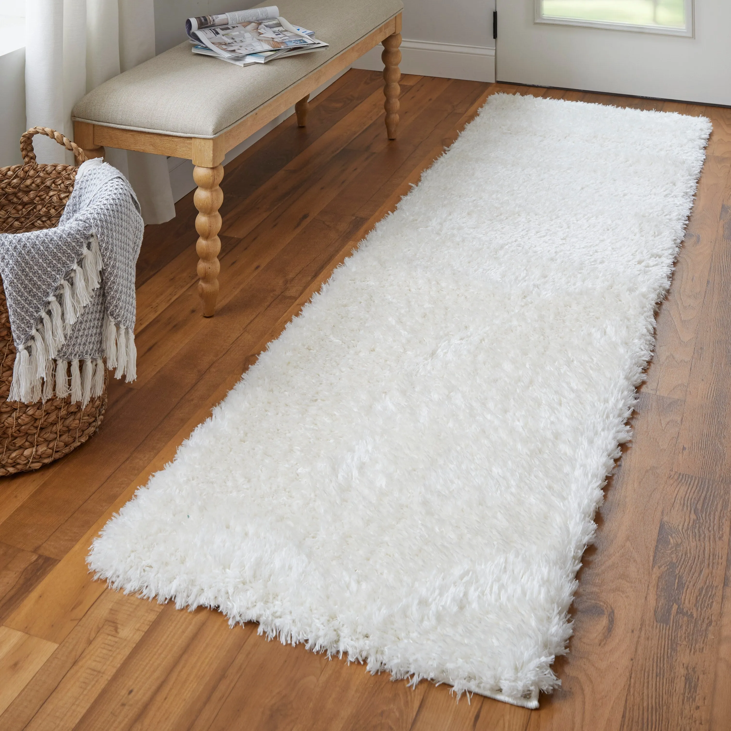 Loman Solid Modern Area Rug