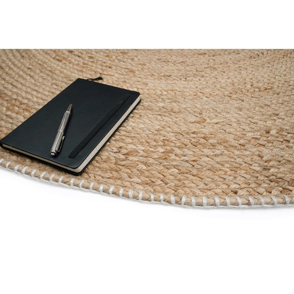 Loominaire Handmade Easy Maintenance Hemp Rug - Bali