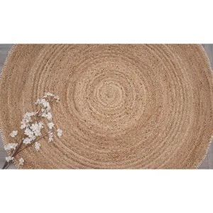 Loominaire Handmade Easy Maintenance Hemp Rug - Bali