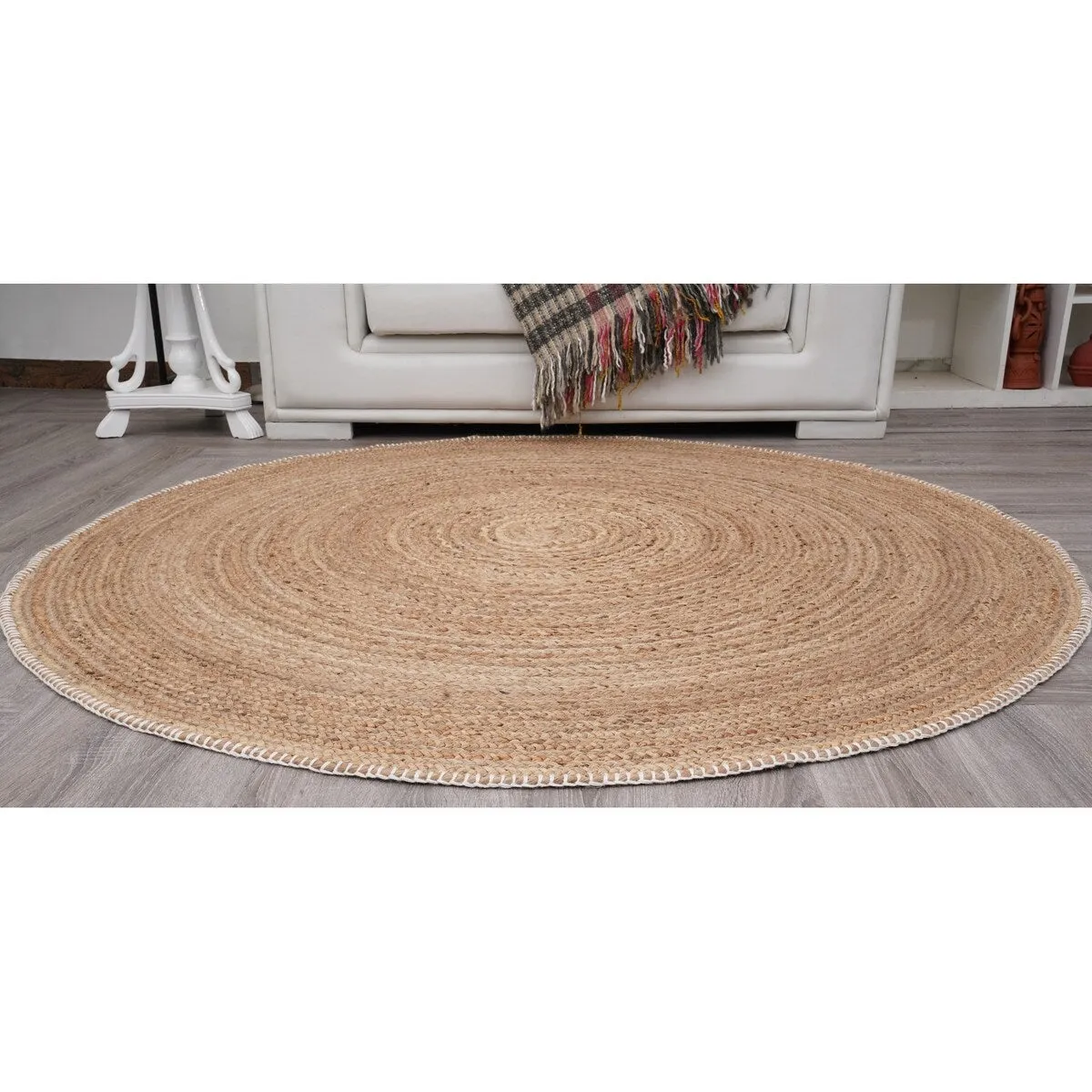 Loominaire Handmade Easy Maintenance Hemp Rug - Bali