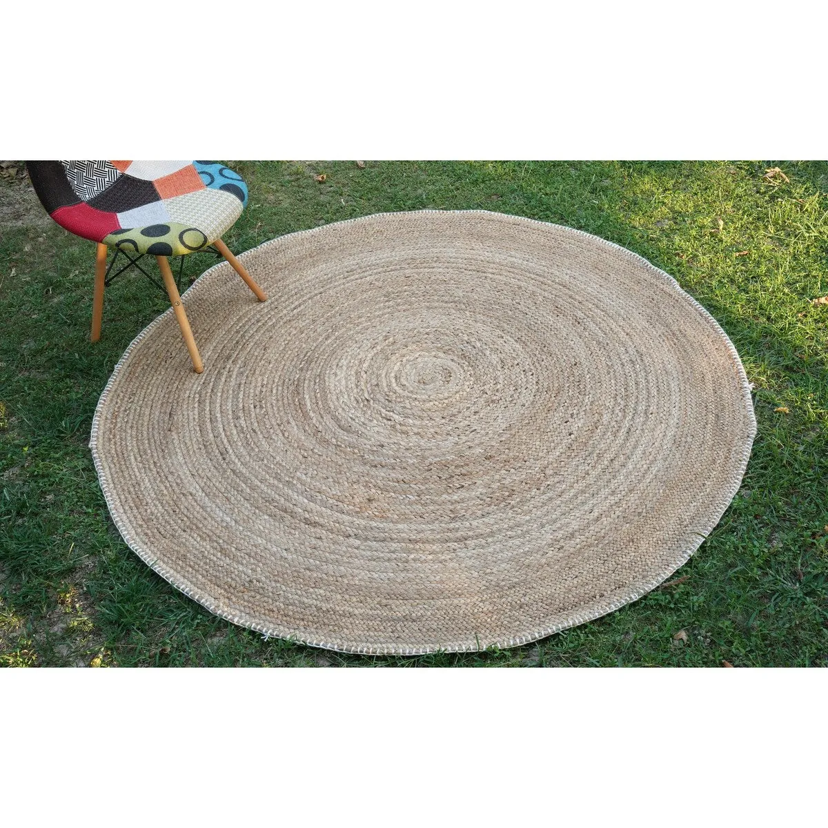 Loominaire Handmade Easy Maintenance Hemp Rug - Bali