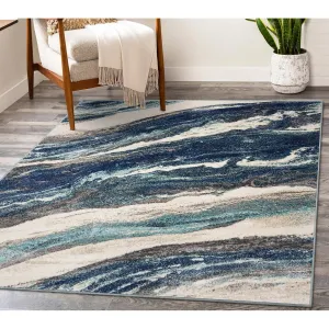 Luxe Weavers Marble Abstract Art Deco Area Rug. Indoor Carpet