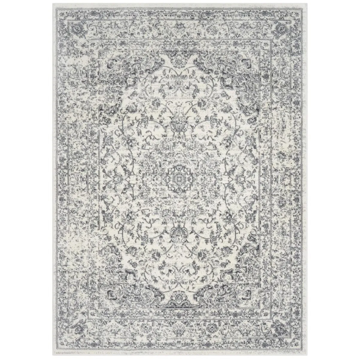 Luxe Weavers Oriental Medallion Area Rug. Stain-Resistant Carpet - 8' x 10'