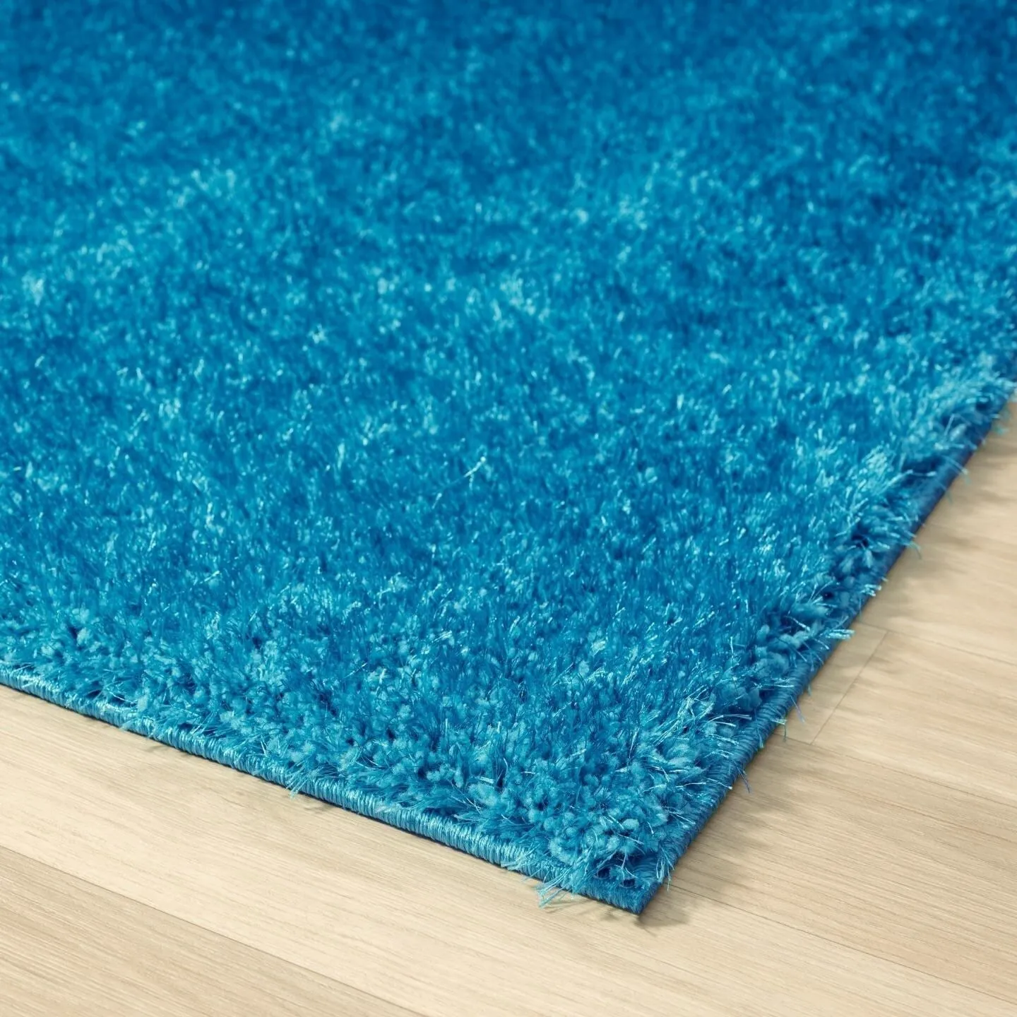 Luxe Weavers Shag Solid Area Rug for Living Rooms