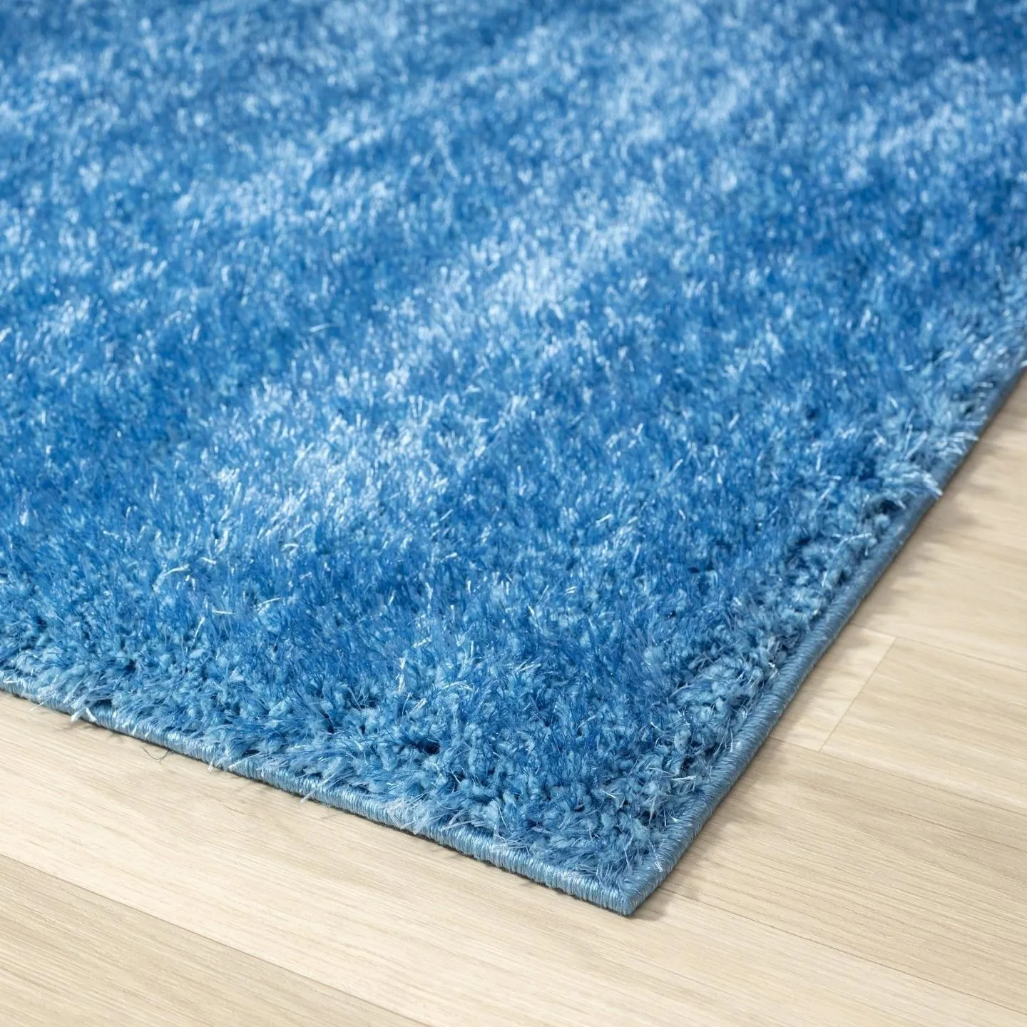 Luxe Weavers Shag Solid Area Rug for Living Rooms
