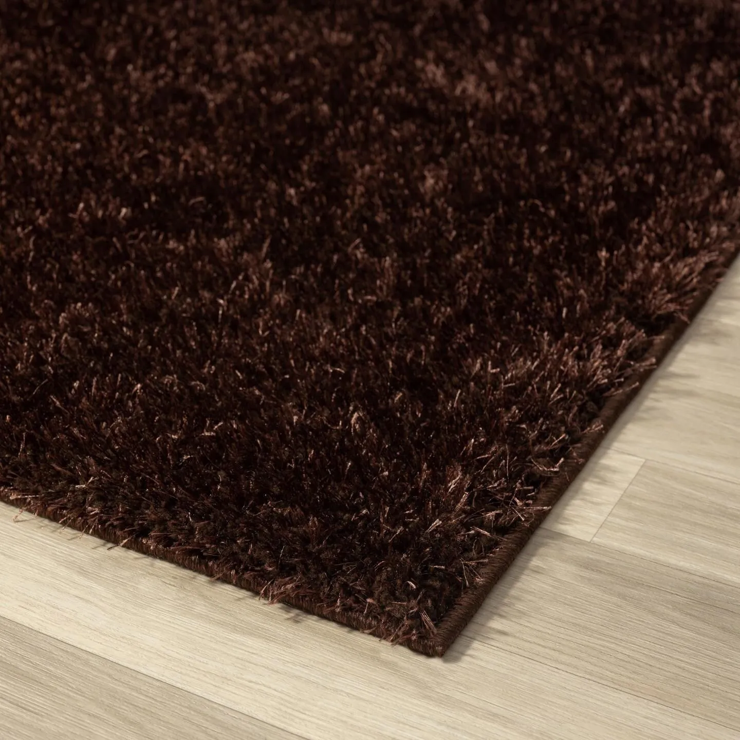 Luxe Weavers Shag Solid Area Rug for Living Rooms