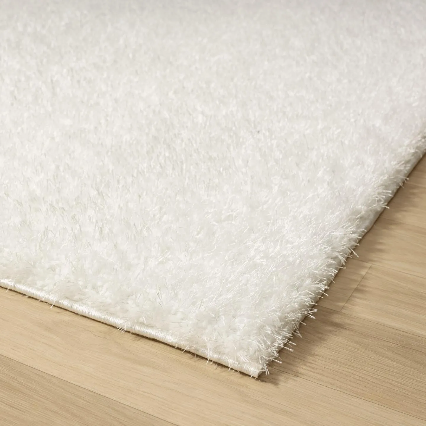 Luxe Weavers Shag Solid Area Rug for Living Rooms