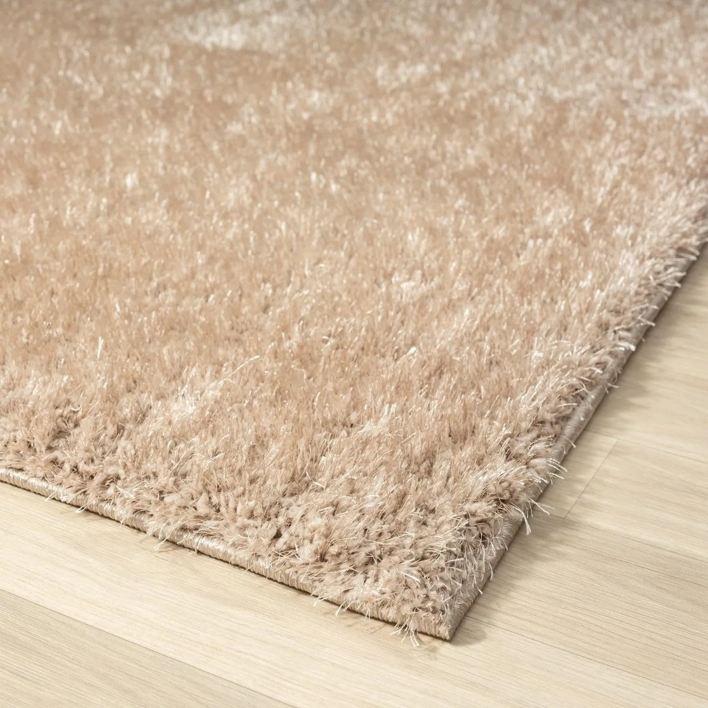 Luxe Weavers Shag Solid Area Rug for Living Rooms