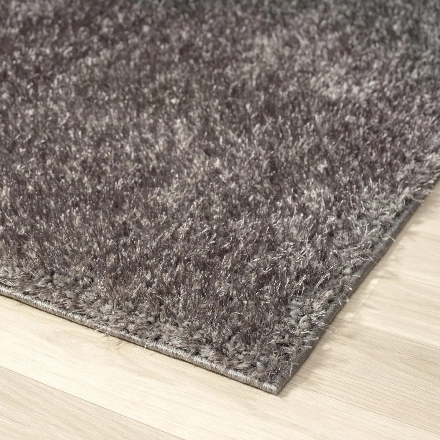 Luxe Weavers Shag Solid Area Rug for Living Rooms