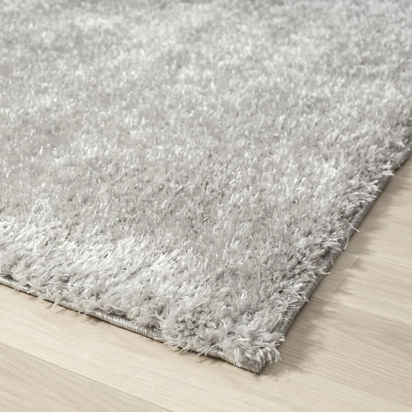 Luxe Weavers Shag Solid Area Rug for Living Rooms