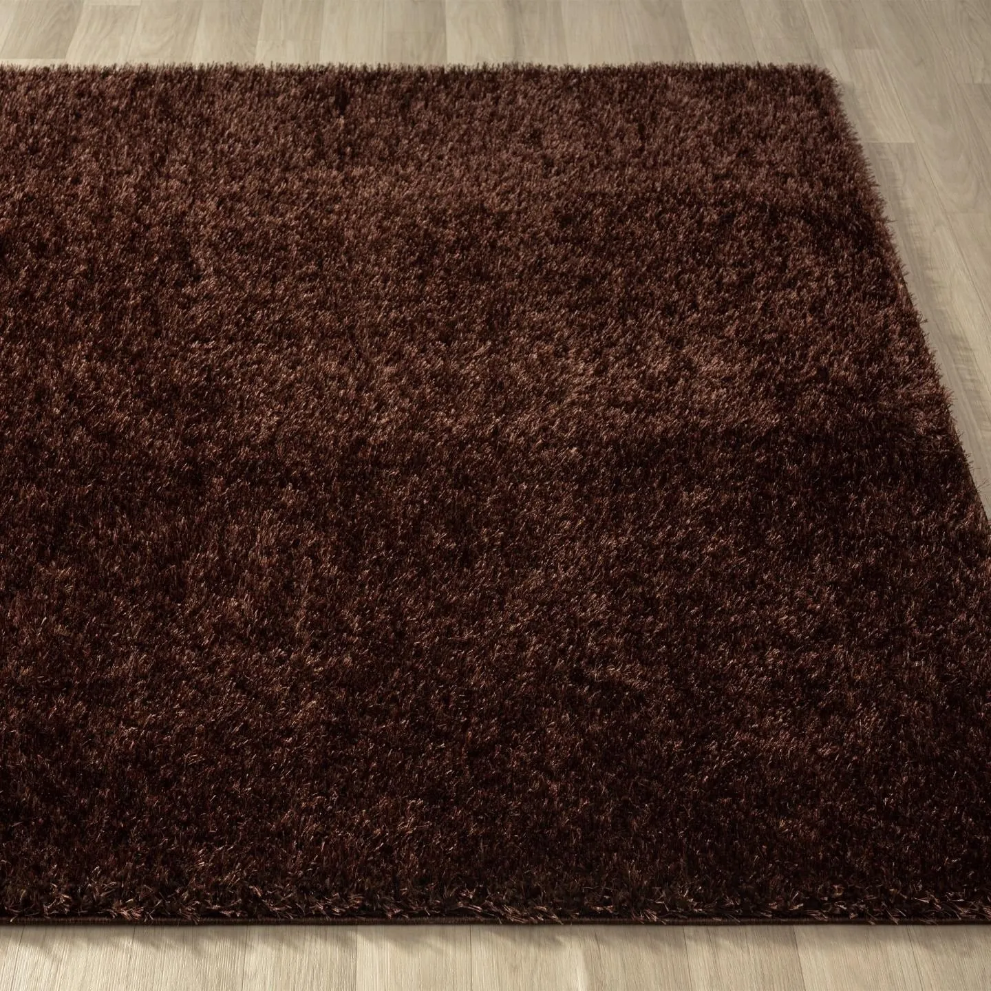 Luxe Weavers Shag Solid Area Rug for Living Rooms