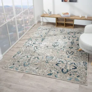 Luxe Weavers Vintage Floral Area Rug. Indoor Carpet
