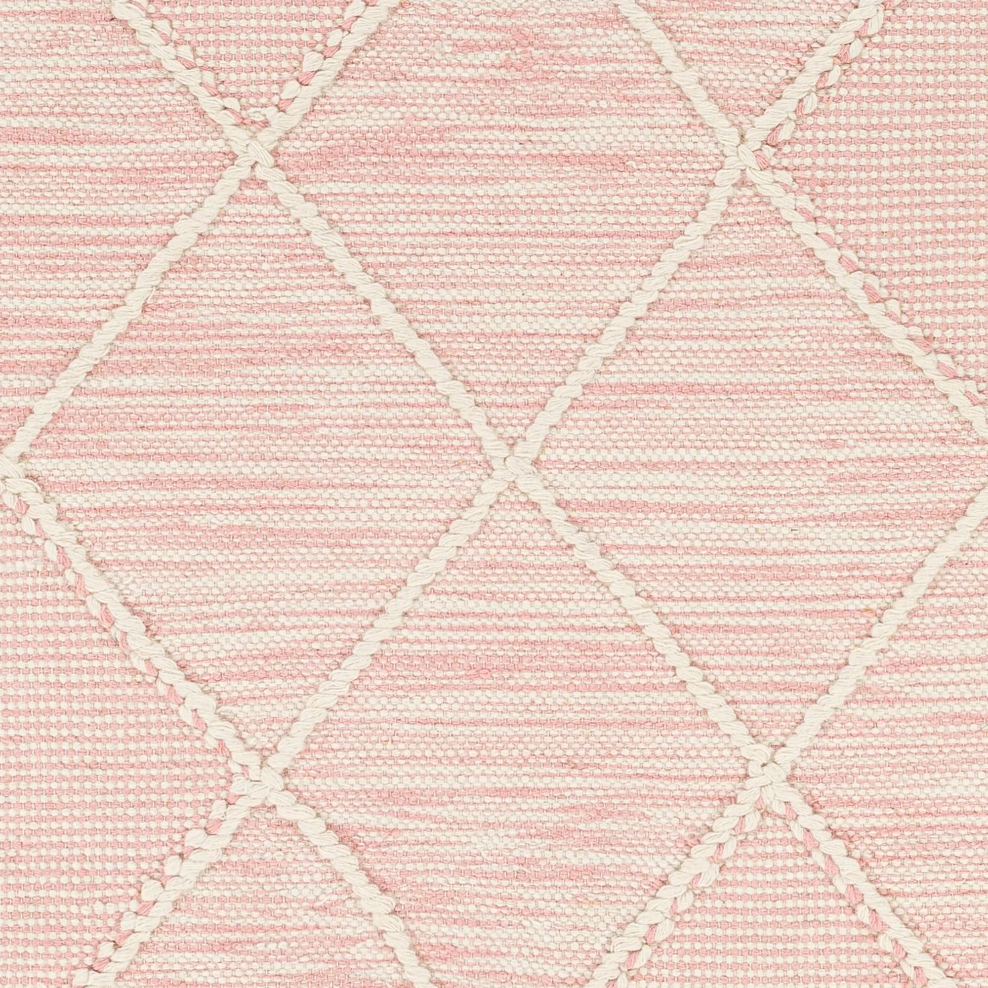 Maaxi Handmade Farmhouse Trellis Wool Area Rug