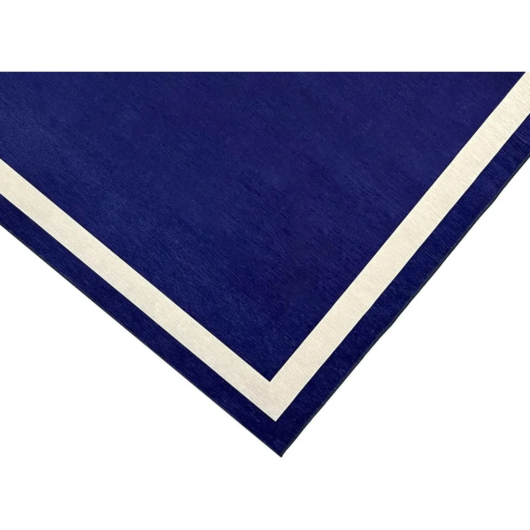 Machine Washable Area Rug With Non Slip Backing - Everest Geometric Modern Border Design
