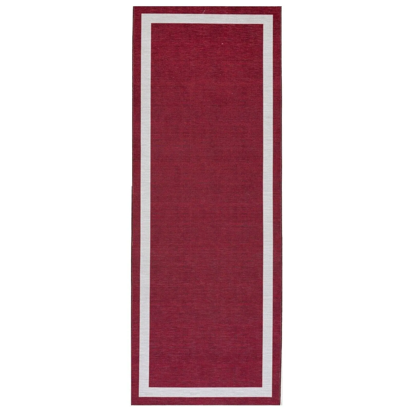 Machine Washable Area Rug With Non Slip Backing - Everest Geometric Modern Border Design