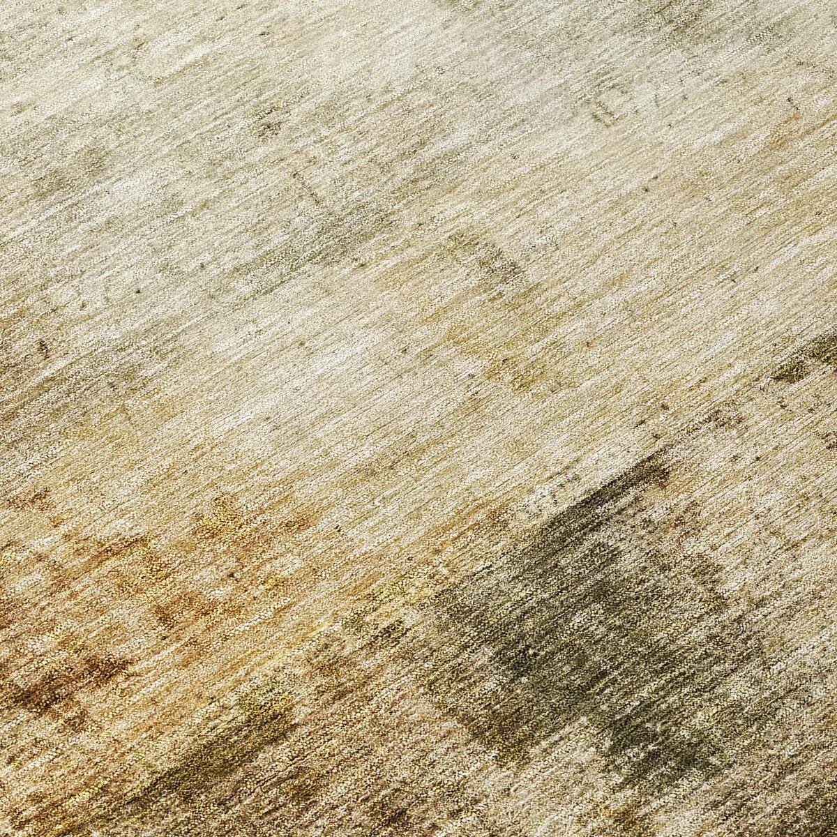 Machine Washable Indoor/ Outdoor Abstract Contemporary Chantille Rug