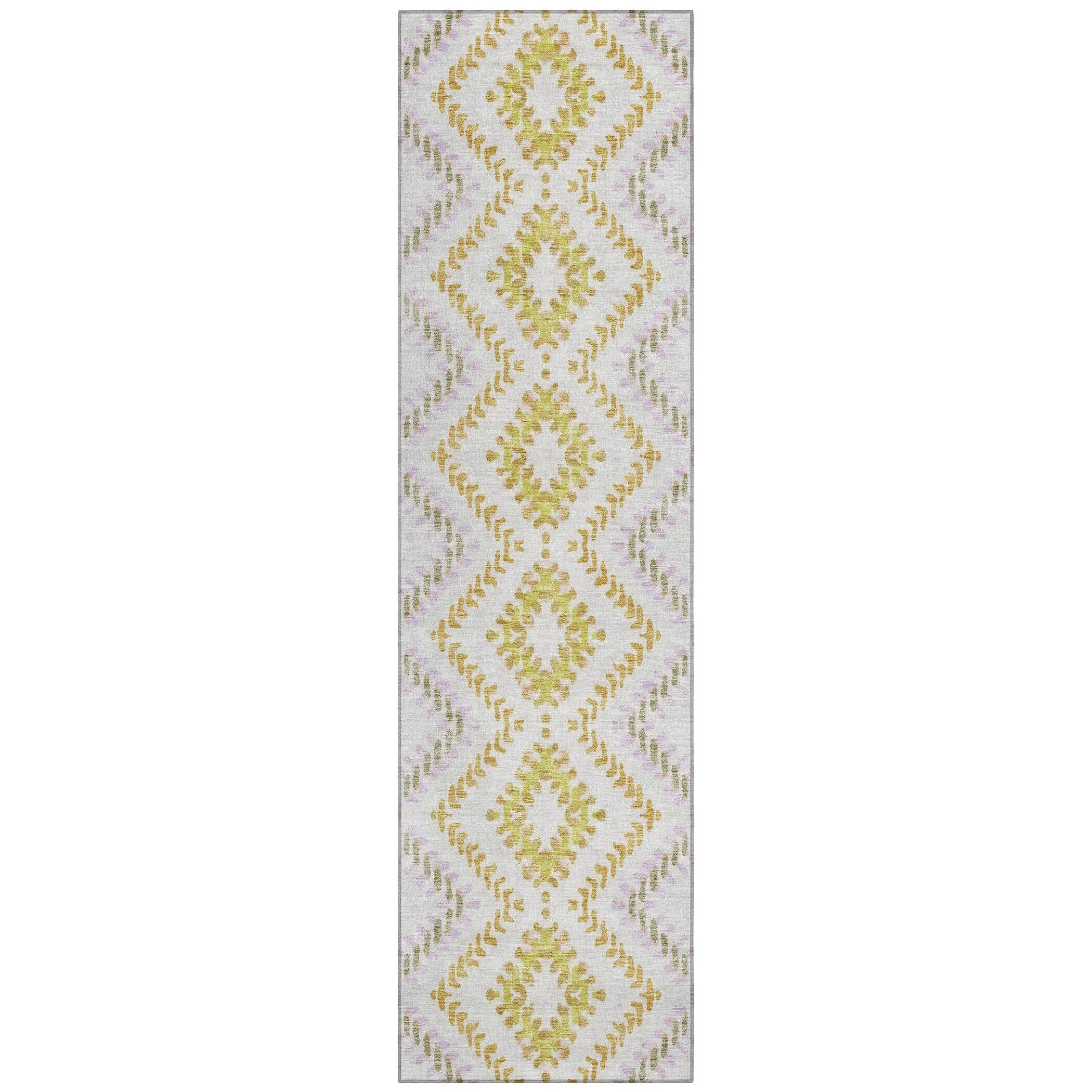 Machine Washable Indoor/ Outdoor Chantille Boho Global Rug