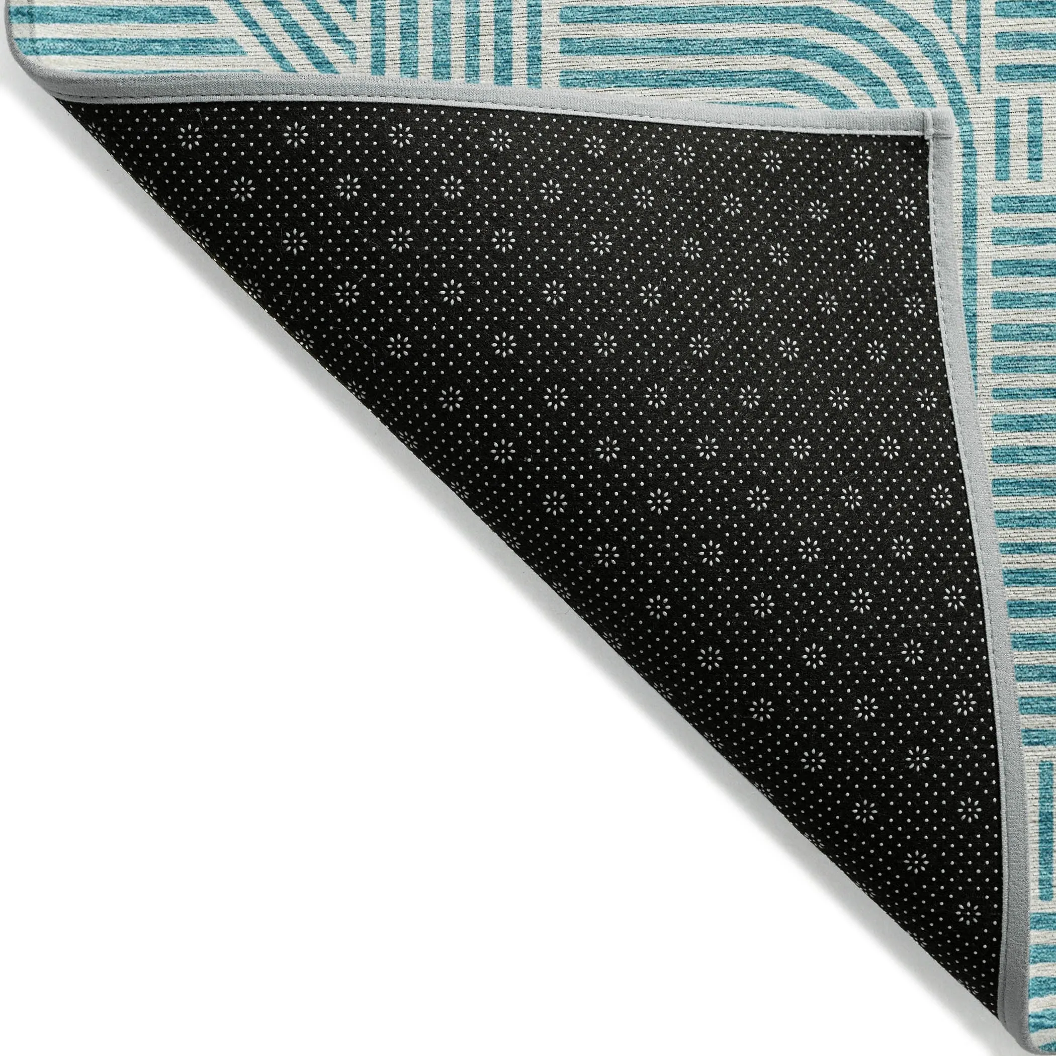 Machine Washable Indoor/ Outdoor Chantille Contemporary Geo Rug
