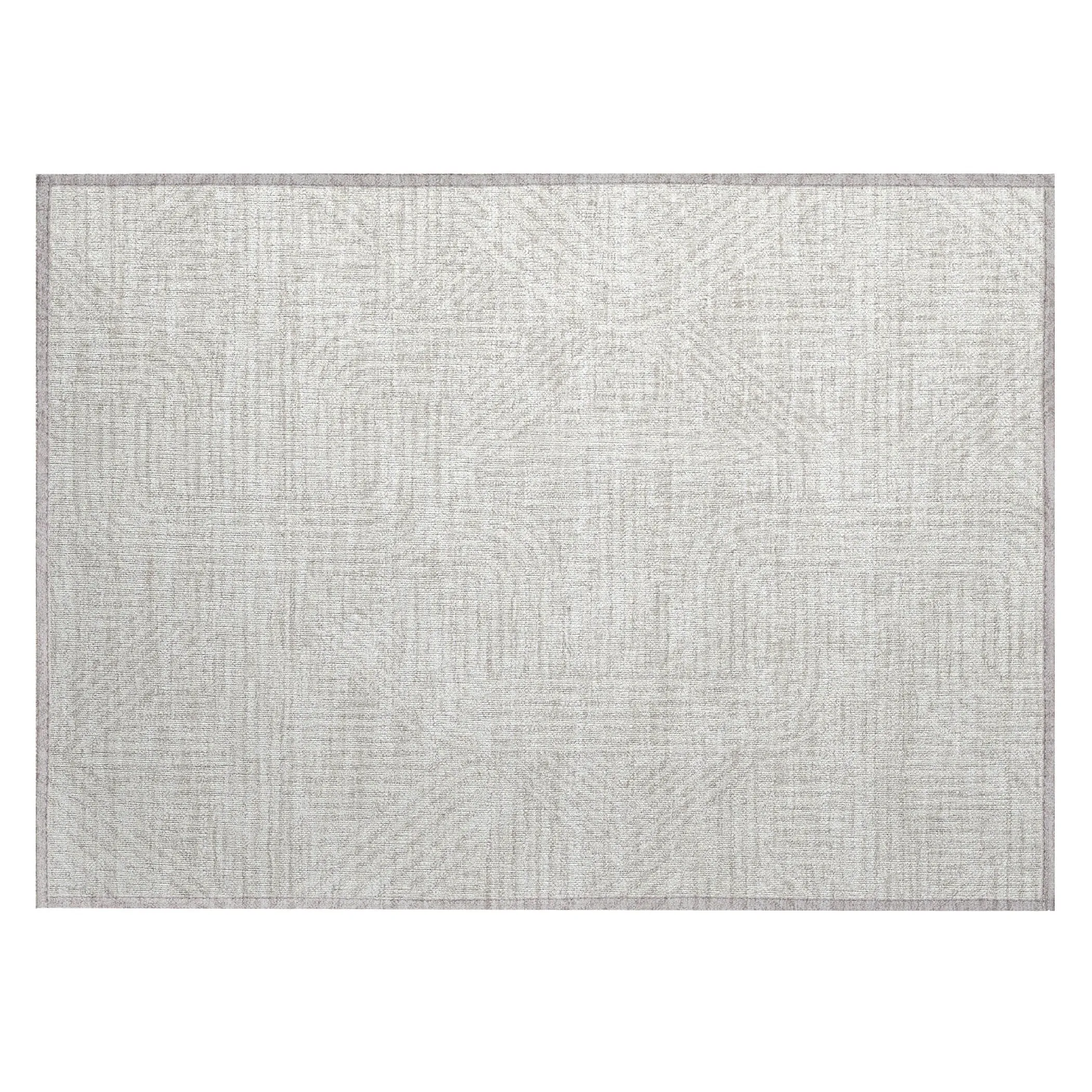 Machine Washable Indoor/ Outdoor Chantille Contemporary Geo Rug