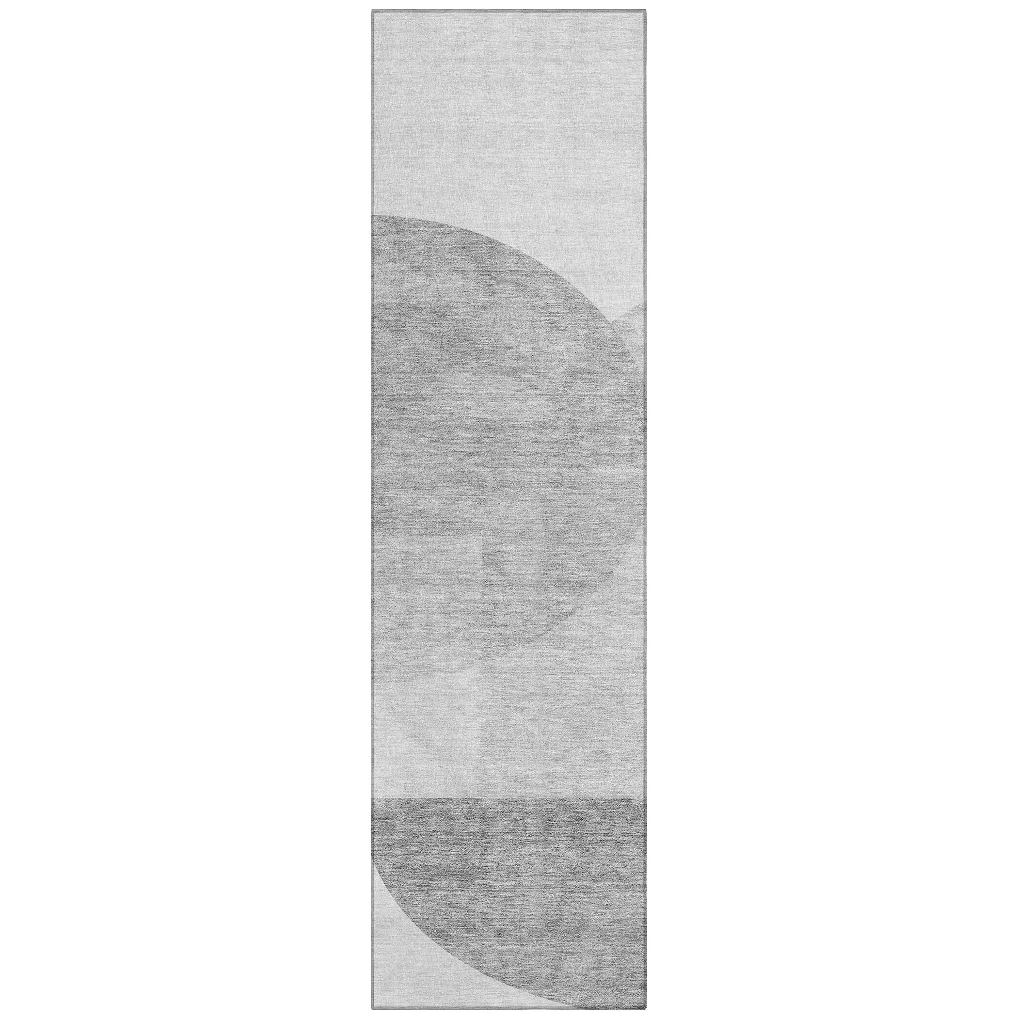 Machine Washable Indoor/ Outdoor Chantille Contemporary Modern Rug