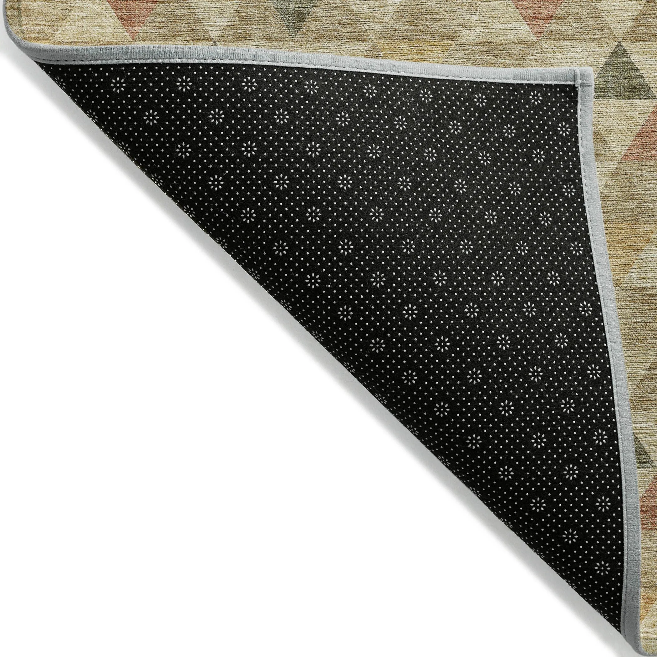 Machine Washable Indoor/ Outdoor Chantille Contemporary Mosaic Rug