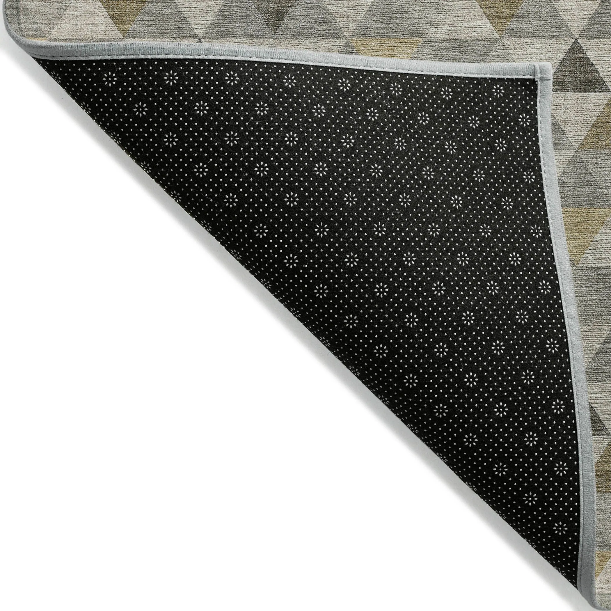Machine Washable Indoor/ Outdoor Chantille Contemporary Mosaic Rug