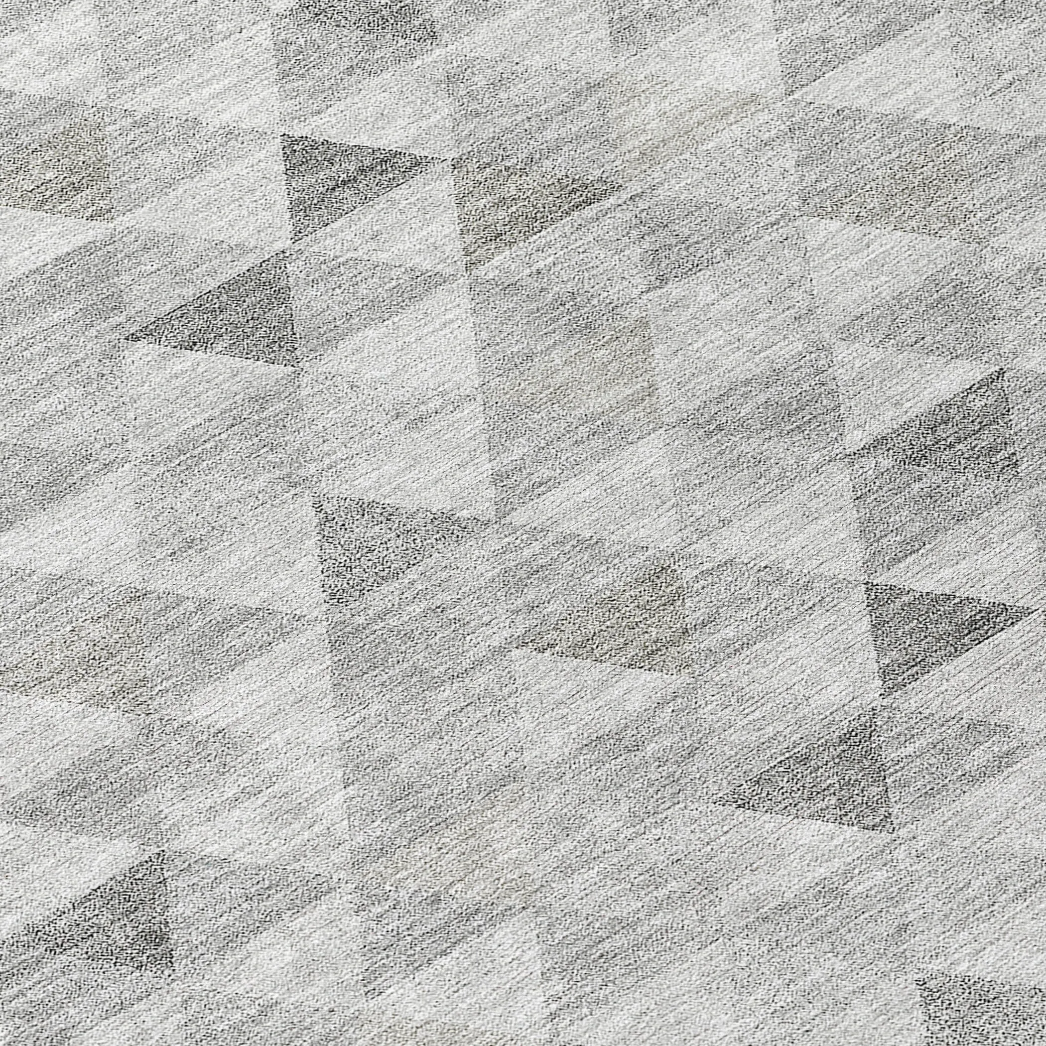 Machine Washable Indoor/ Outdoor Chantille Contemporary Mosaic Rug