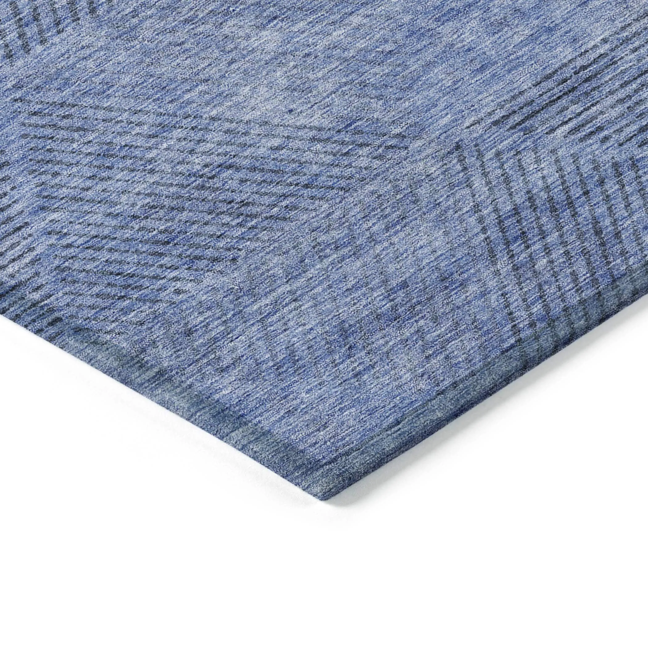 Machine Washable Indoor/ Outdoor Chantille Contemporary Prism Rug