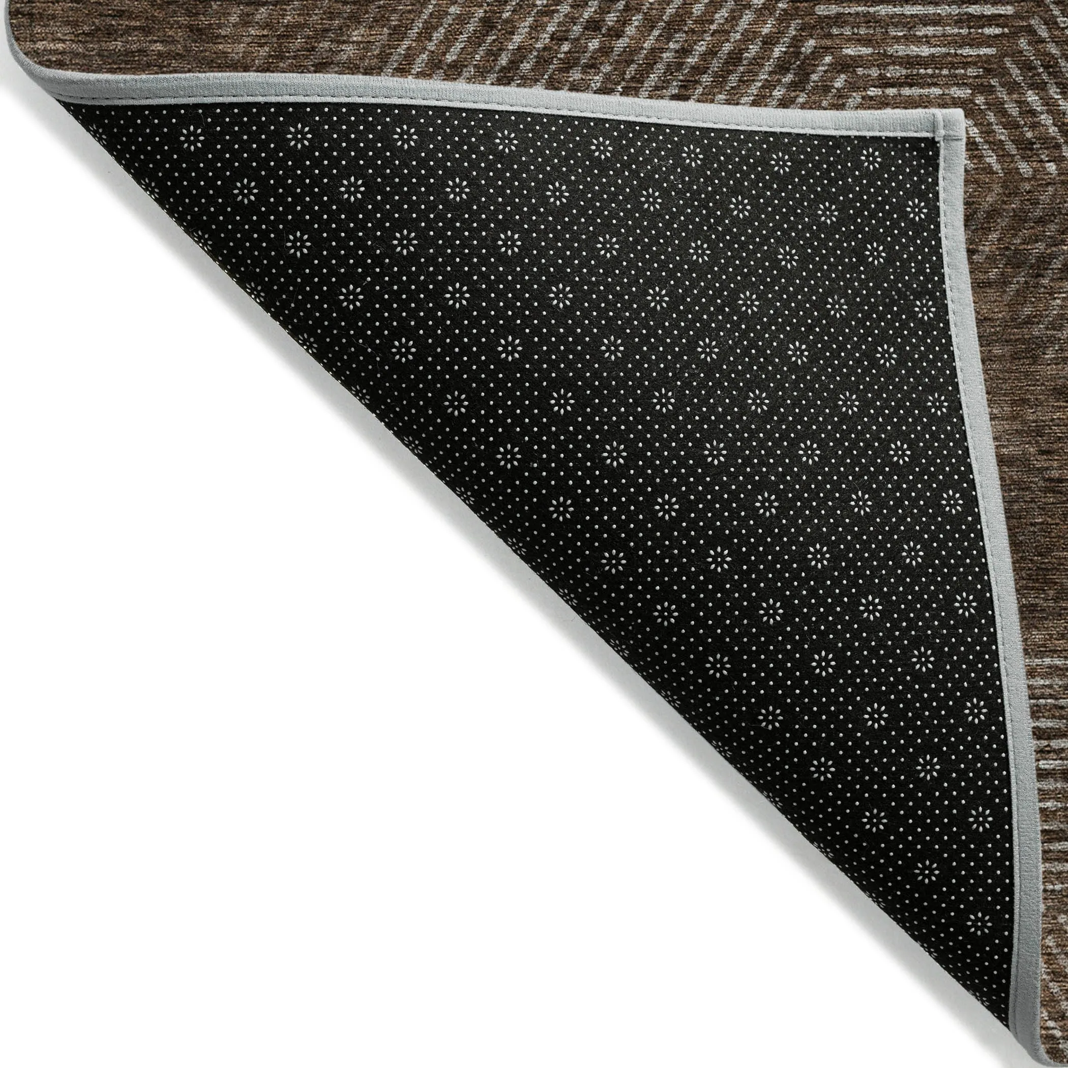 Machine Washable Indoor/ Outdoor Chantille Contemporary Prism Rug