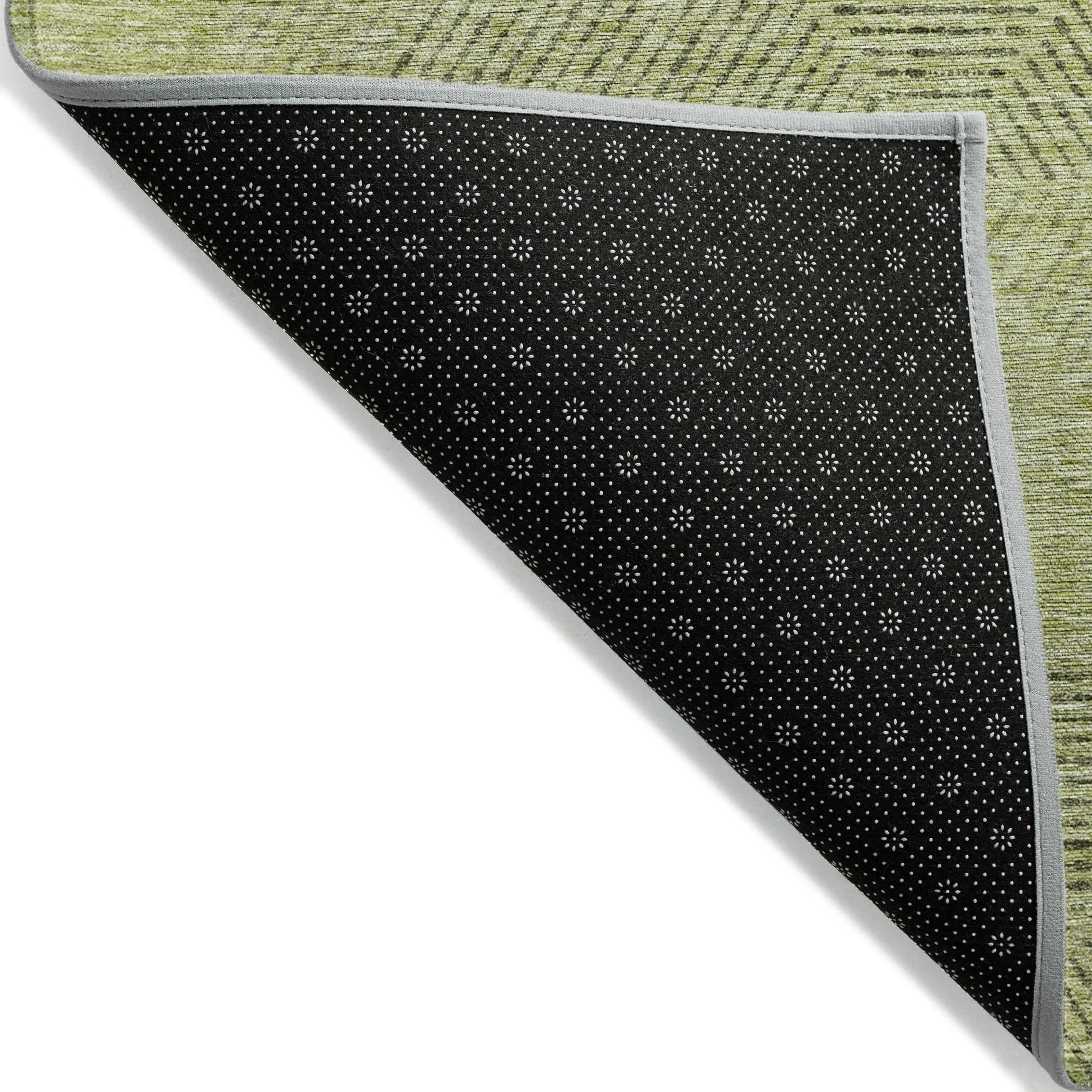 Machine Washable Indoor/ Outdoor Chantille Contemporary Prism Rug