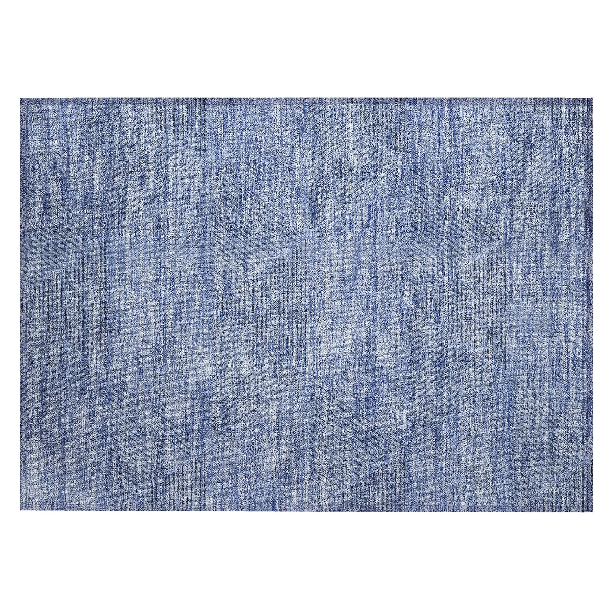Machine Washable Indoor/ Outdoor Chantille Contemporary Prism Rug