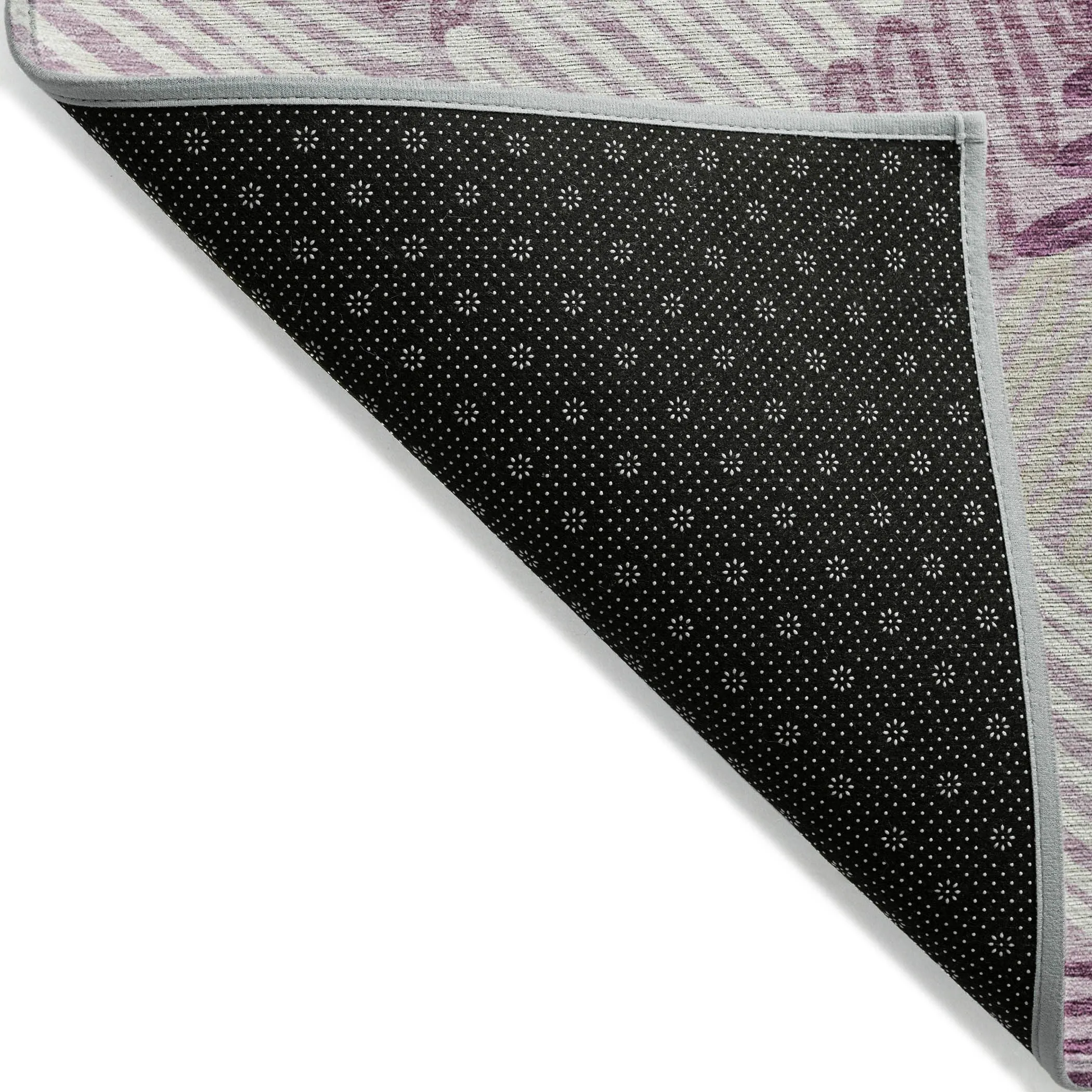 Machine Washable Indoor/ Outdoor Chantille Contemporary Squiggles Rug