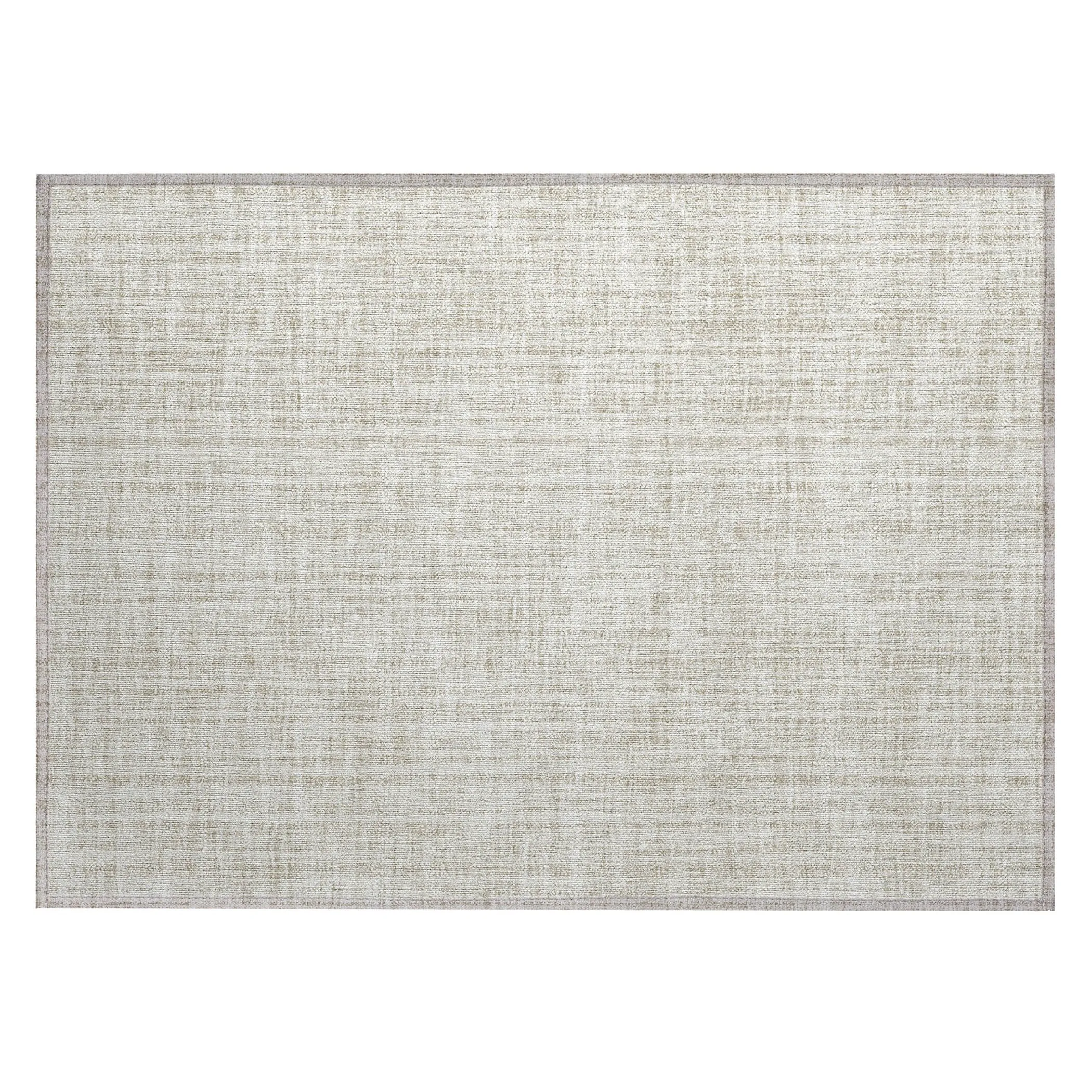 Machine Washable Indoor/ Outdoor Chantille Contemporary Stripes Rug