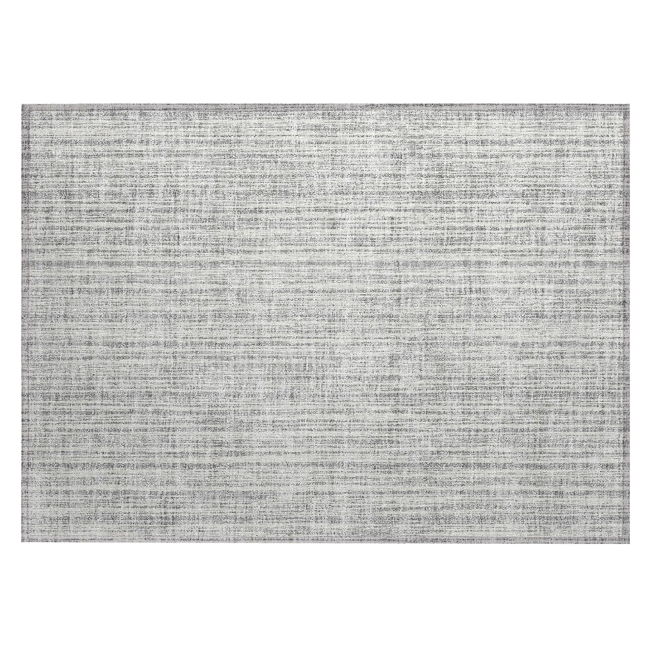 Machine Washable Indoor/ Outdoor Chantille Contemporary Stripes Rug