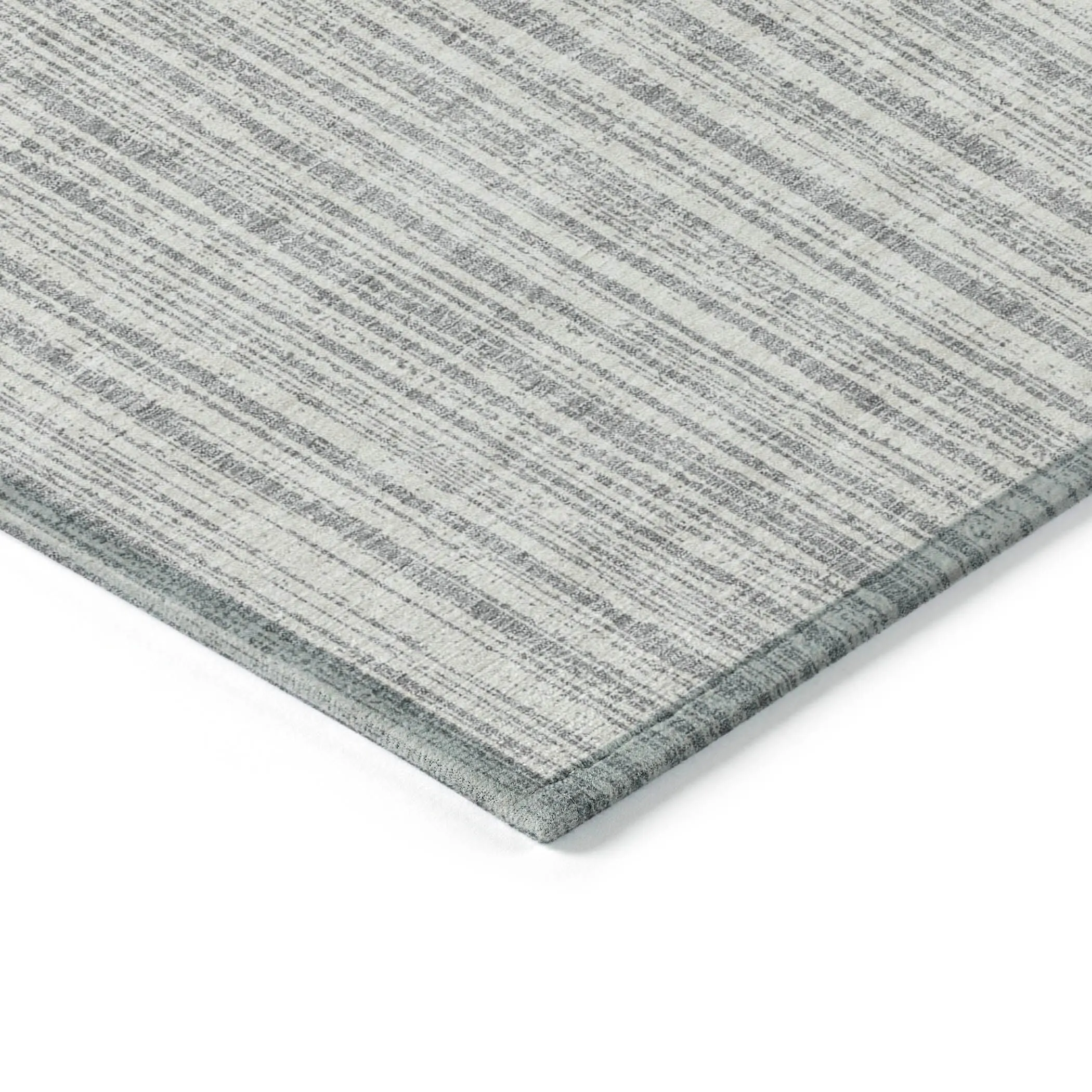 Machine Washable Indoor/ Outdoor Chantille Contemporary Stripes Rug