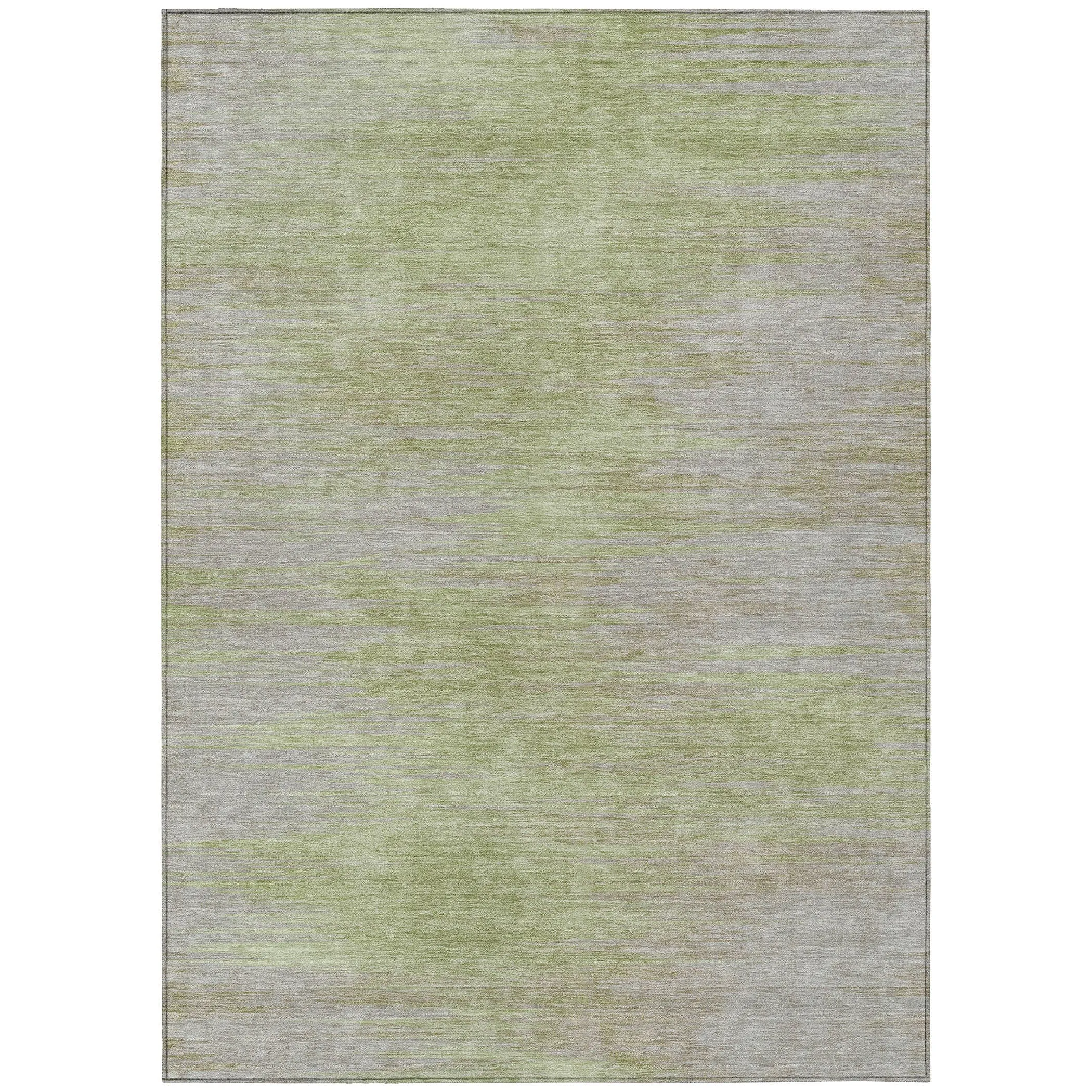 Machine Washable Indoor/ Outdoor Chantille Solid Ombre Rug