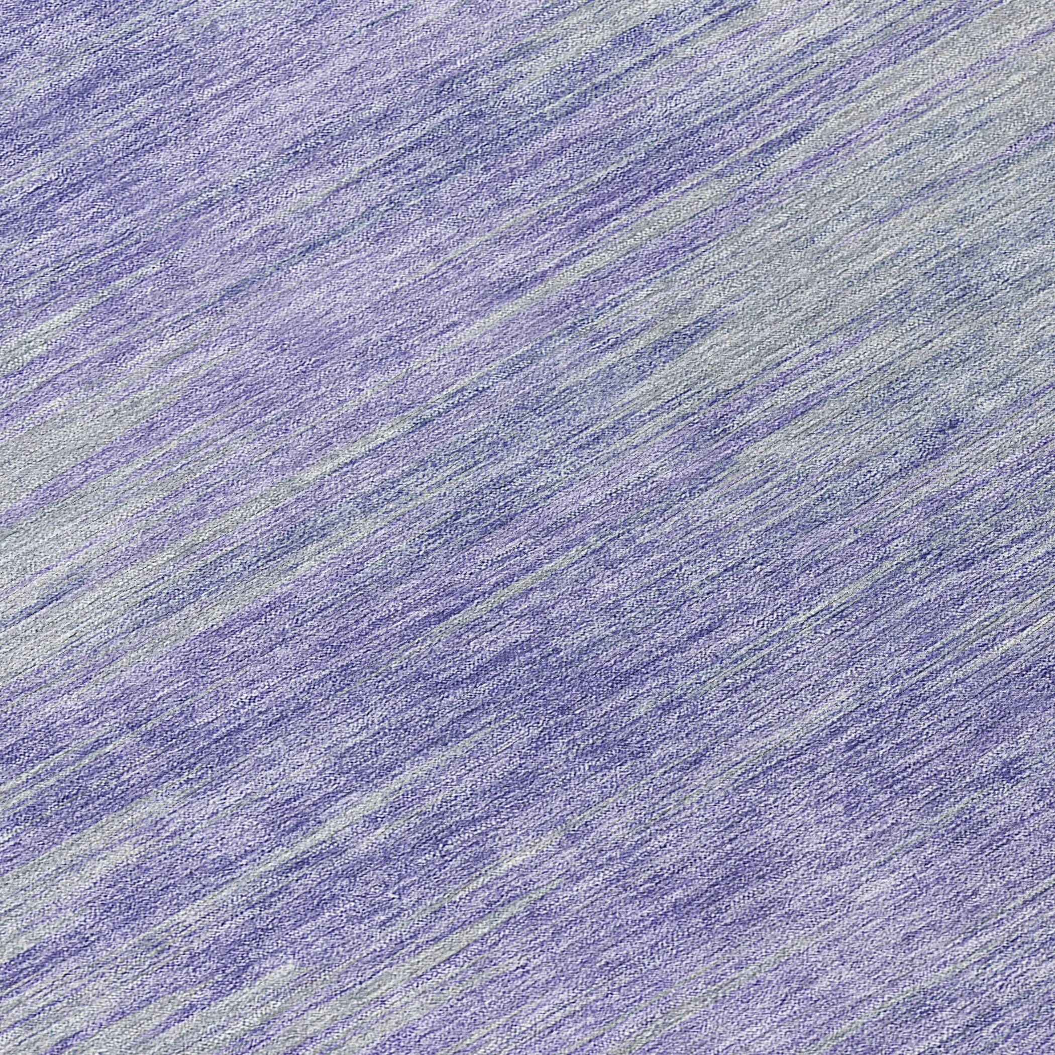 Machine Washable Indoor/ Outdoor Chantille Solid Ombre Rug