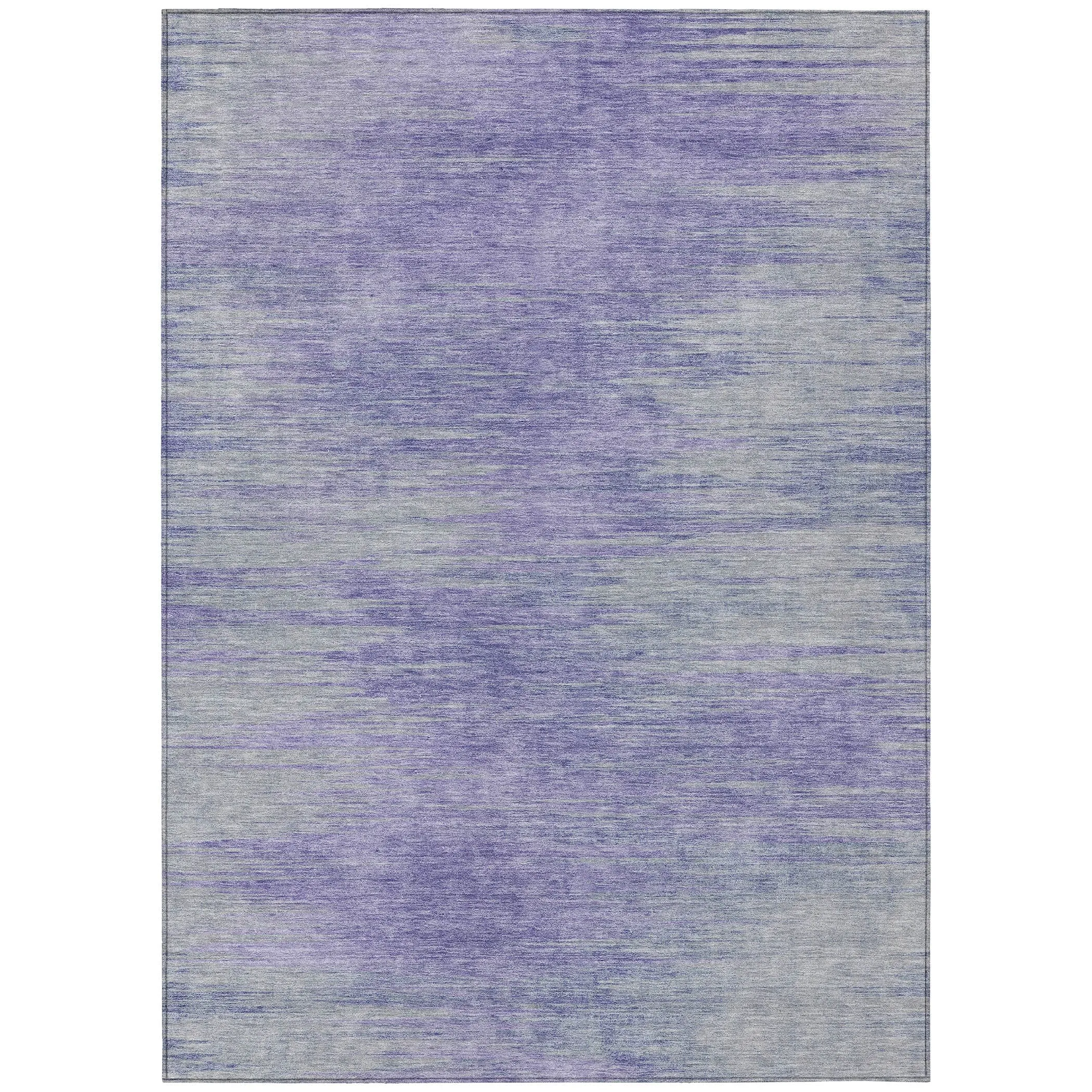 Machine Washable Indoor/ Outdoor Chantille Solid Ombre Rug