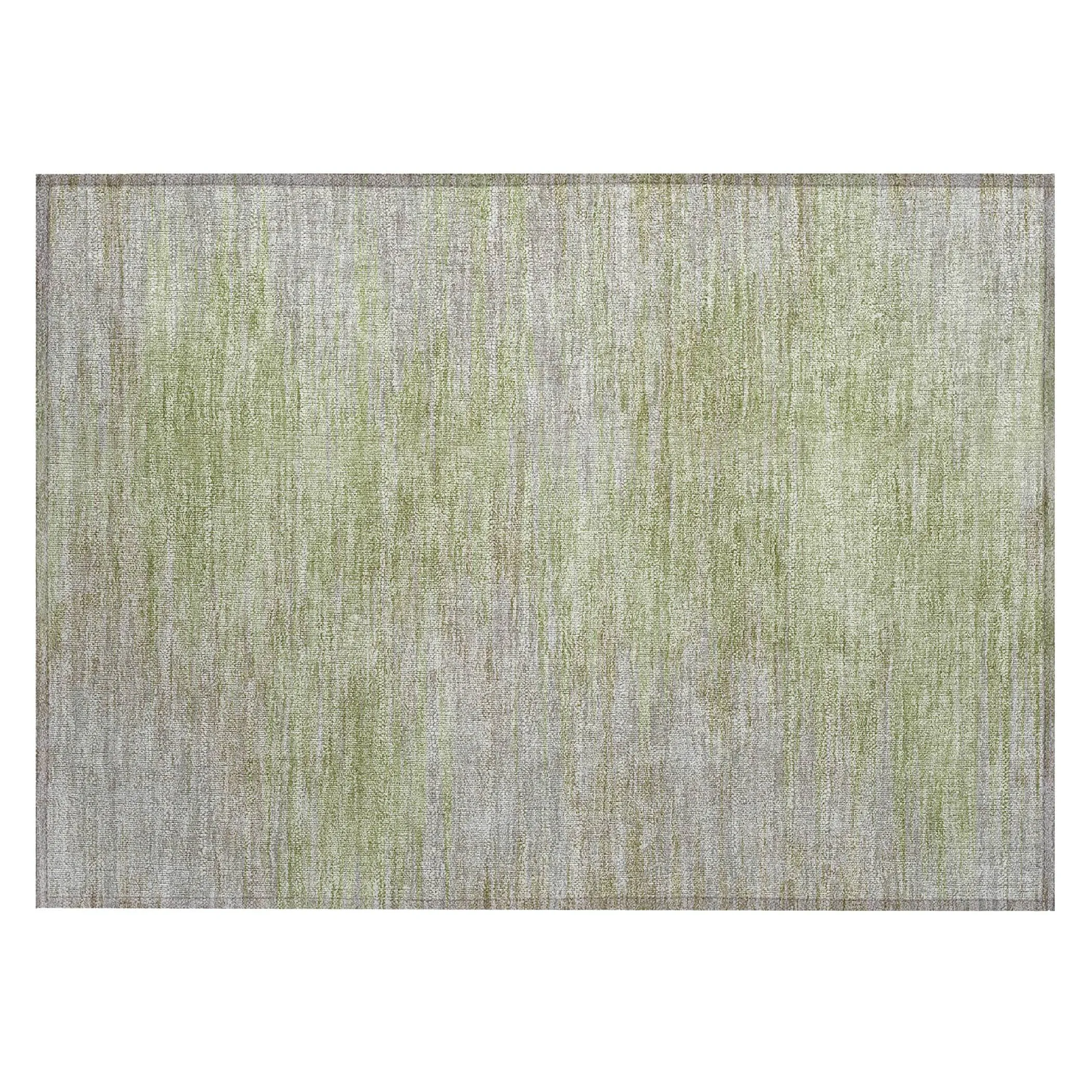 Machine Washable Indoor/ Outdoor Chantille Solid Ombre Rug