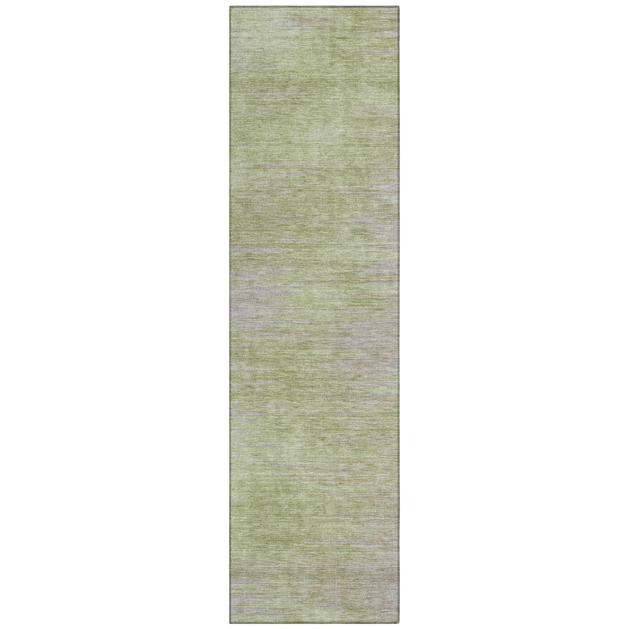 Machine Washable Indoor/ Outdoor Chantille Solid Ombre Rug