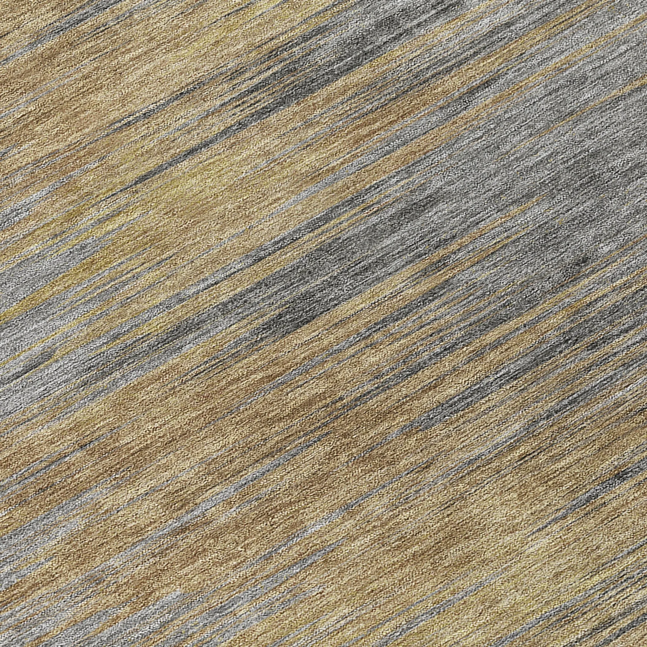 Machine Washable Indoor/ Outdoor Chantille Solid Ombre Rug