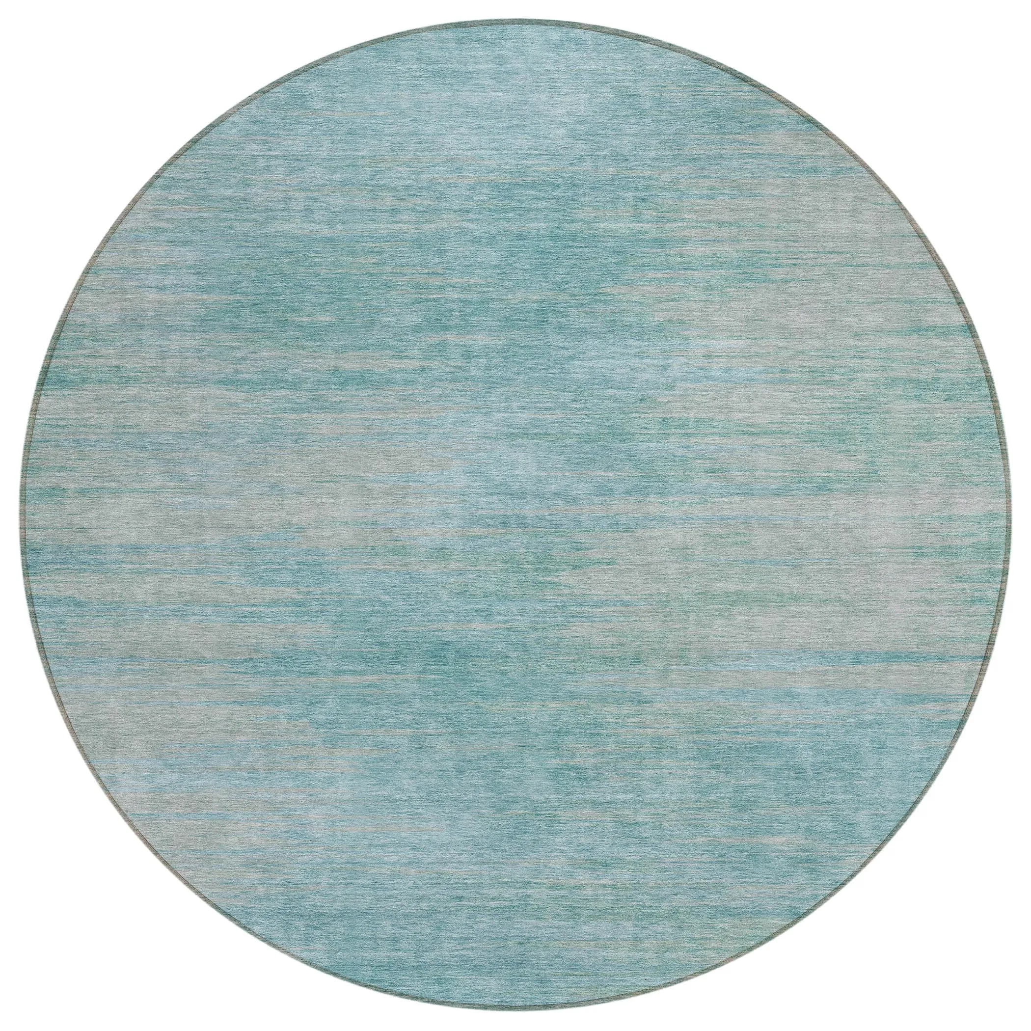 Machine Washable Indoor/ Outdoor Chantille Solid Ombre Rug