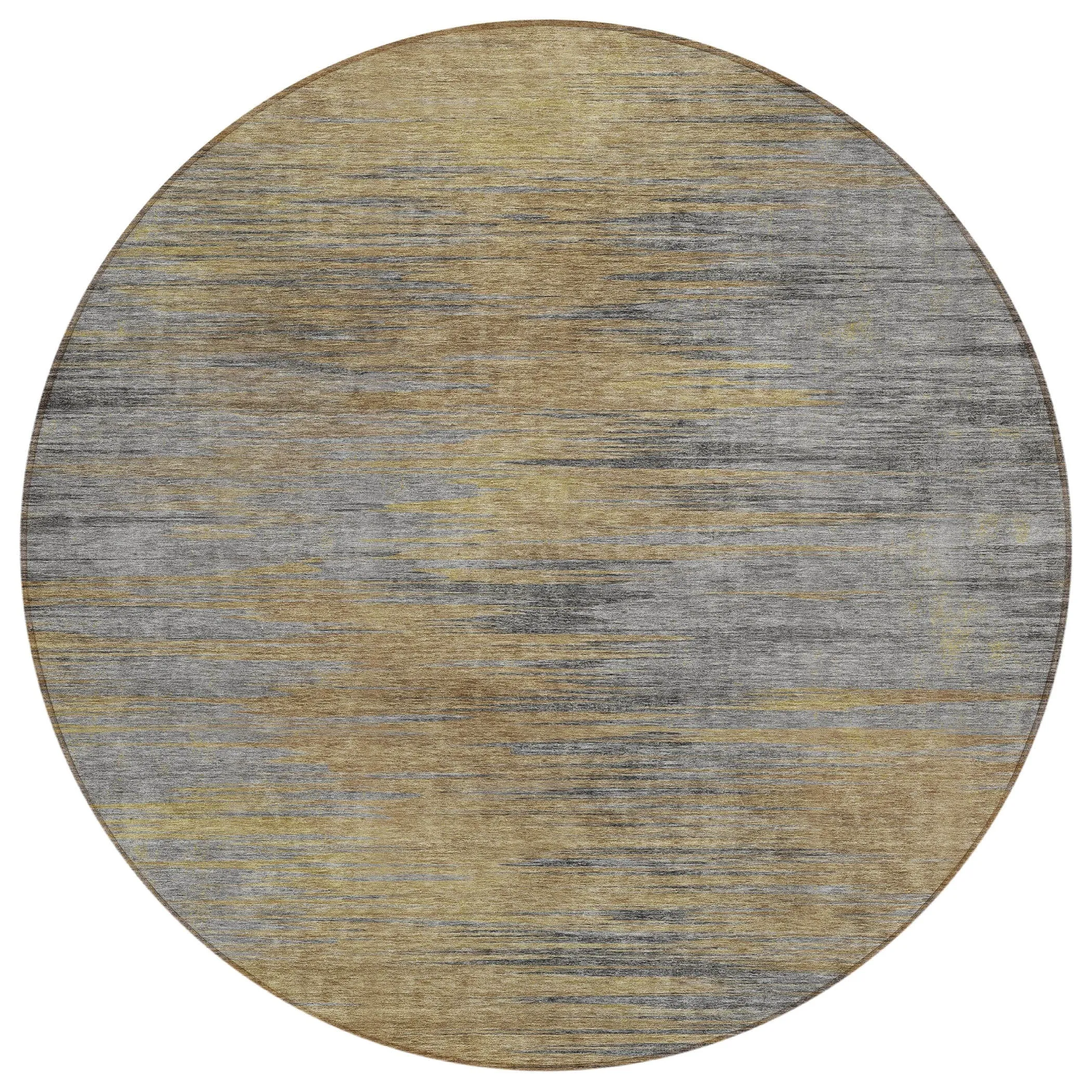 Machine Washable Indoor/ Outdoor Chantille Solid Ombre Rug