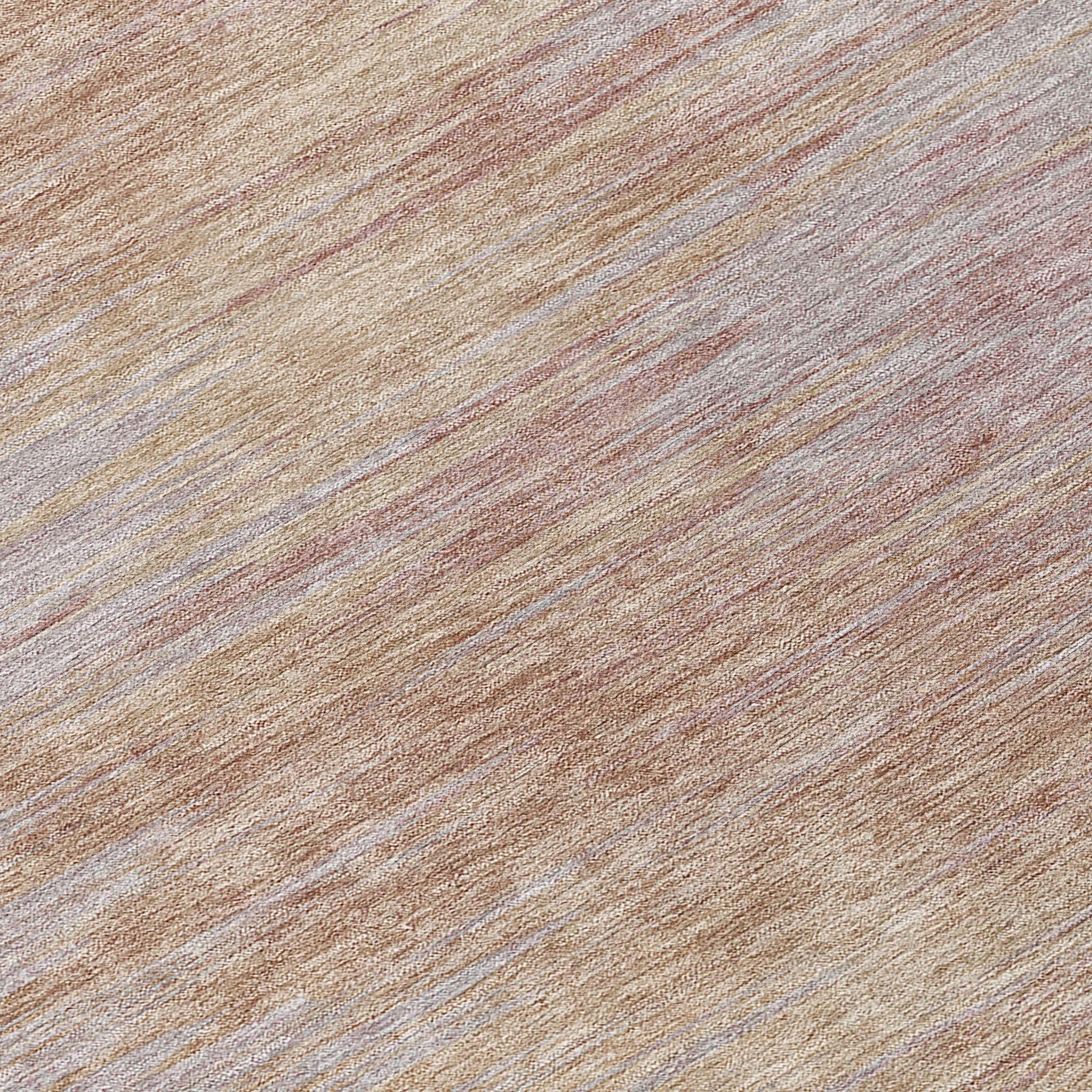 Machine Washable Indoor/ Outdoor Chantille Solid Ombre Rug
