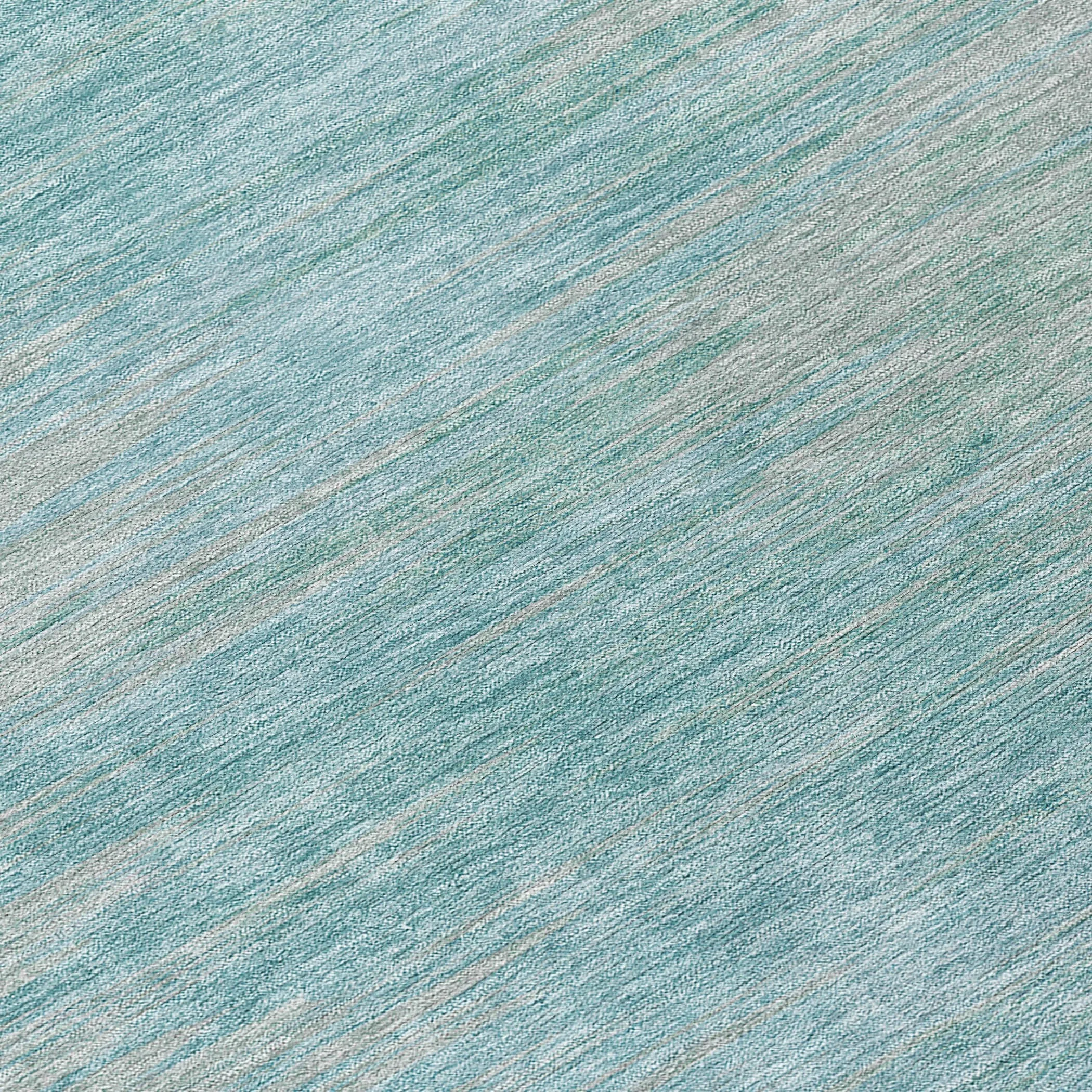 Machine Washable Indoor/ Outdoor Chantille Solid Ombre Rug