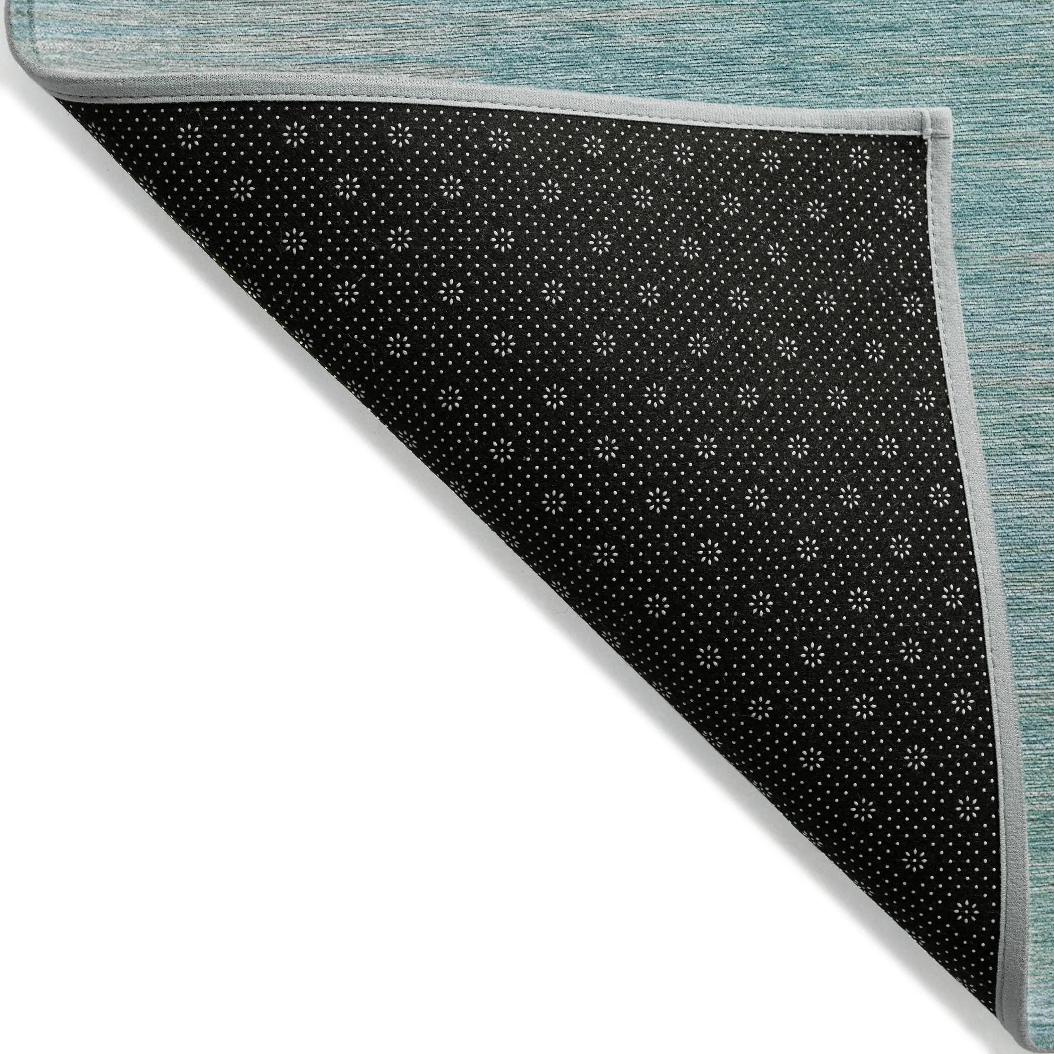 Machine Washable Indoor/ Outdoor Chantille Solid Ombre Rug