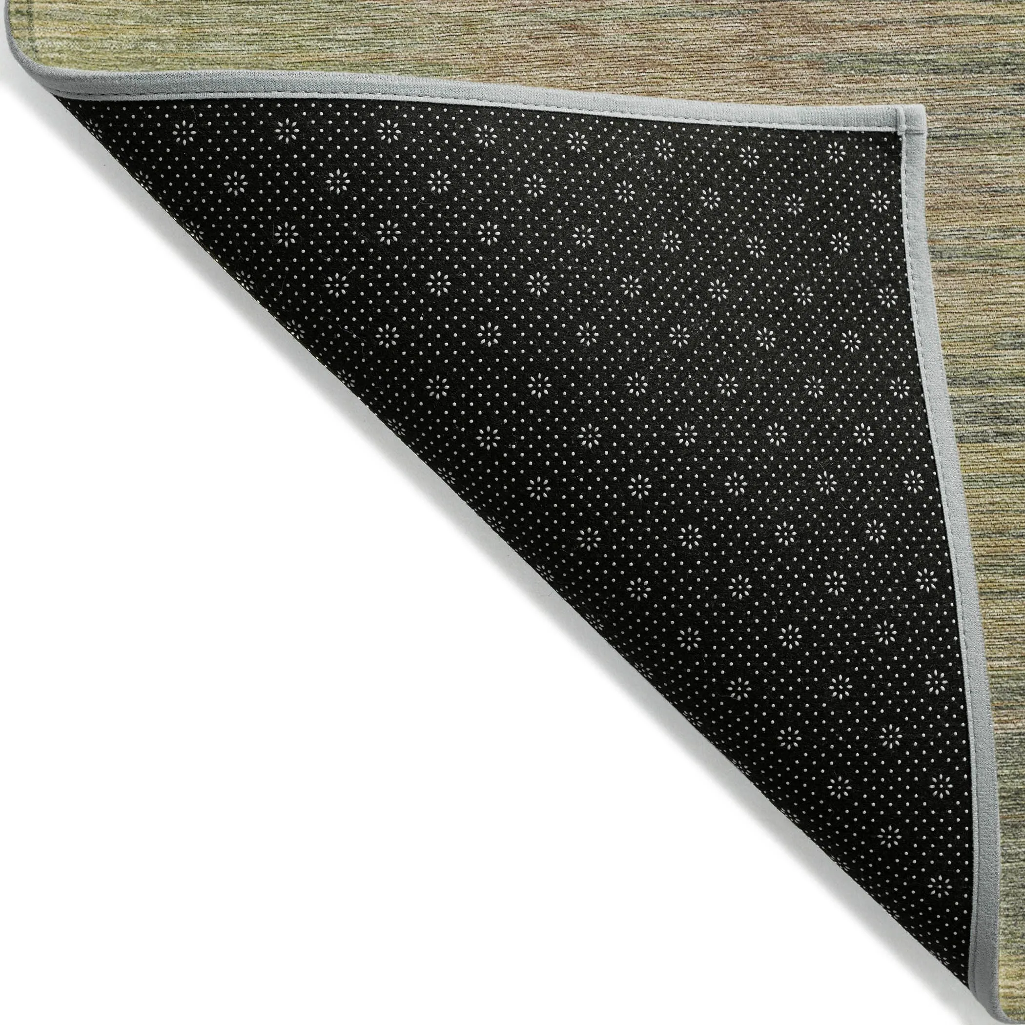 Machine Washable Indoor/ Outdoor Chantille Solid Ombre Rug